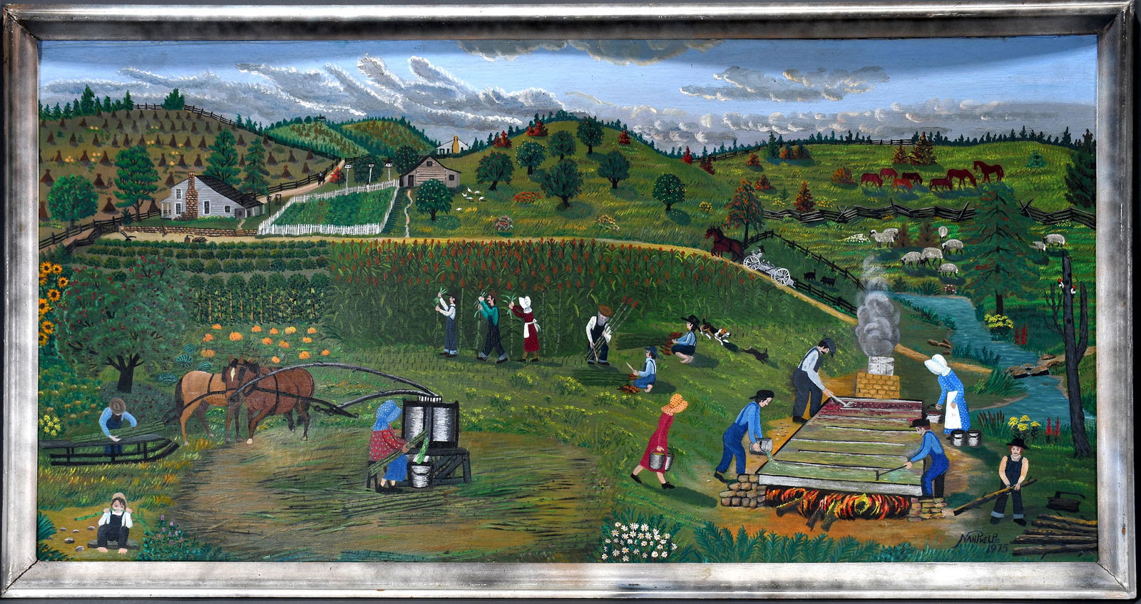 Nan Phelps. Making Sorghum. (1 of 6)