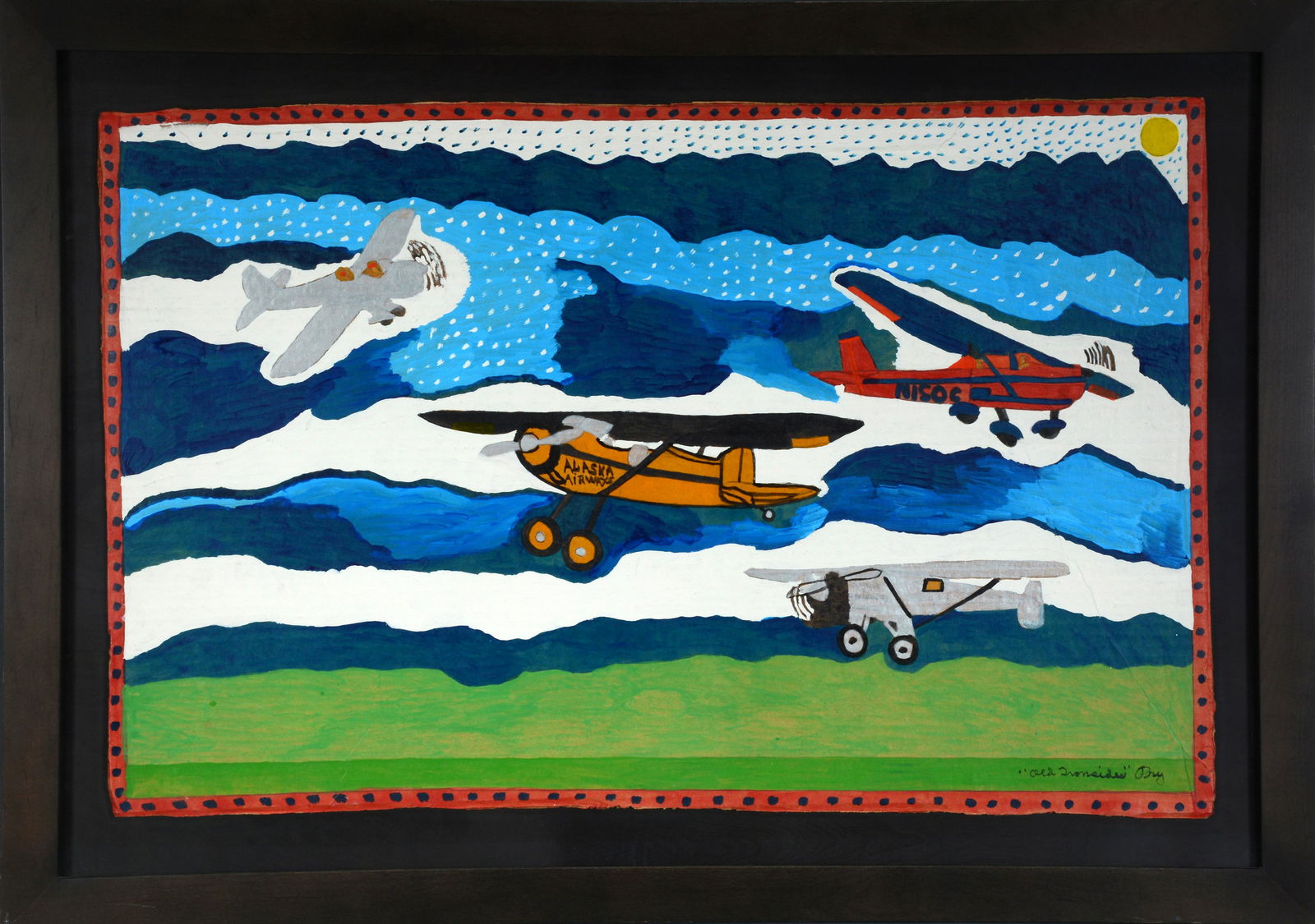 Old 'Ironsides' Pry. Alaska Airways. (1 of 3)