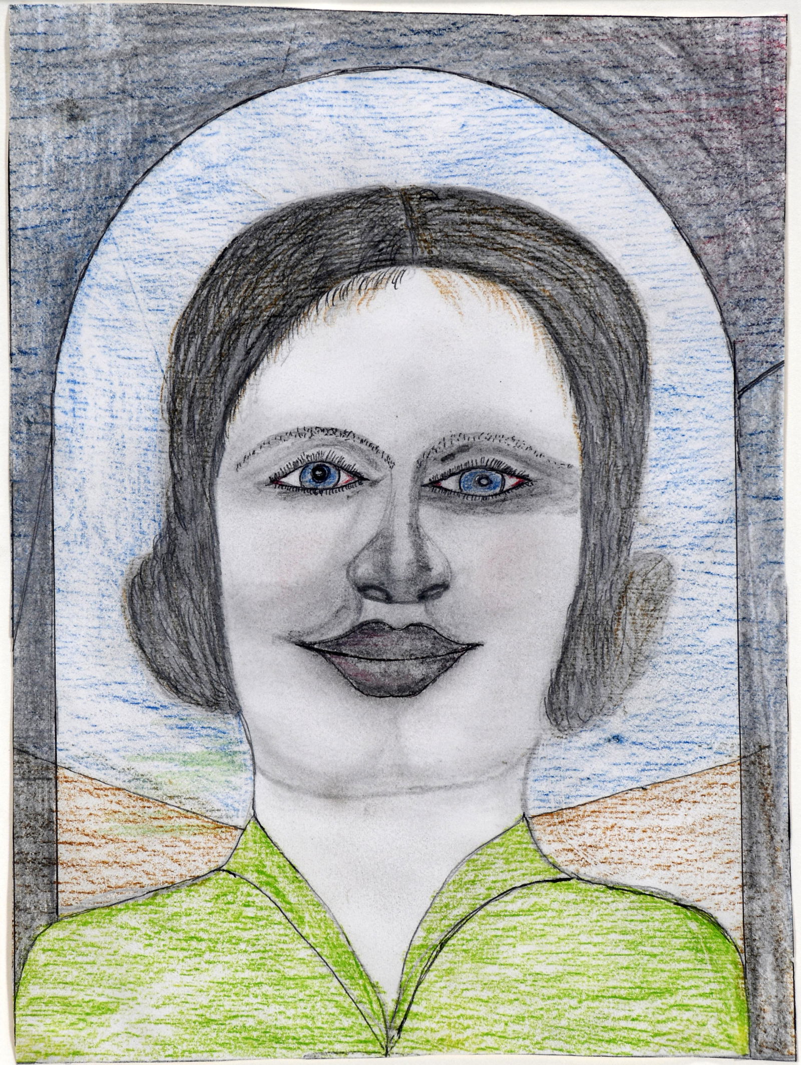 S. L. Jones. Head Of A Girl. (1 of 2)