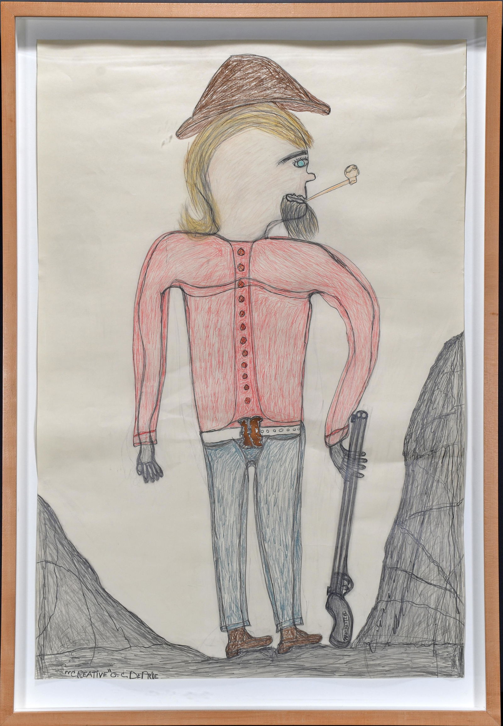 Creative G.C. DePrie. Buffalo Bill. (1 of 3)