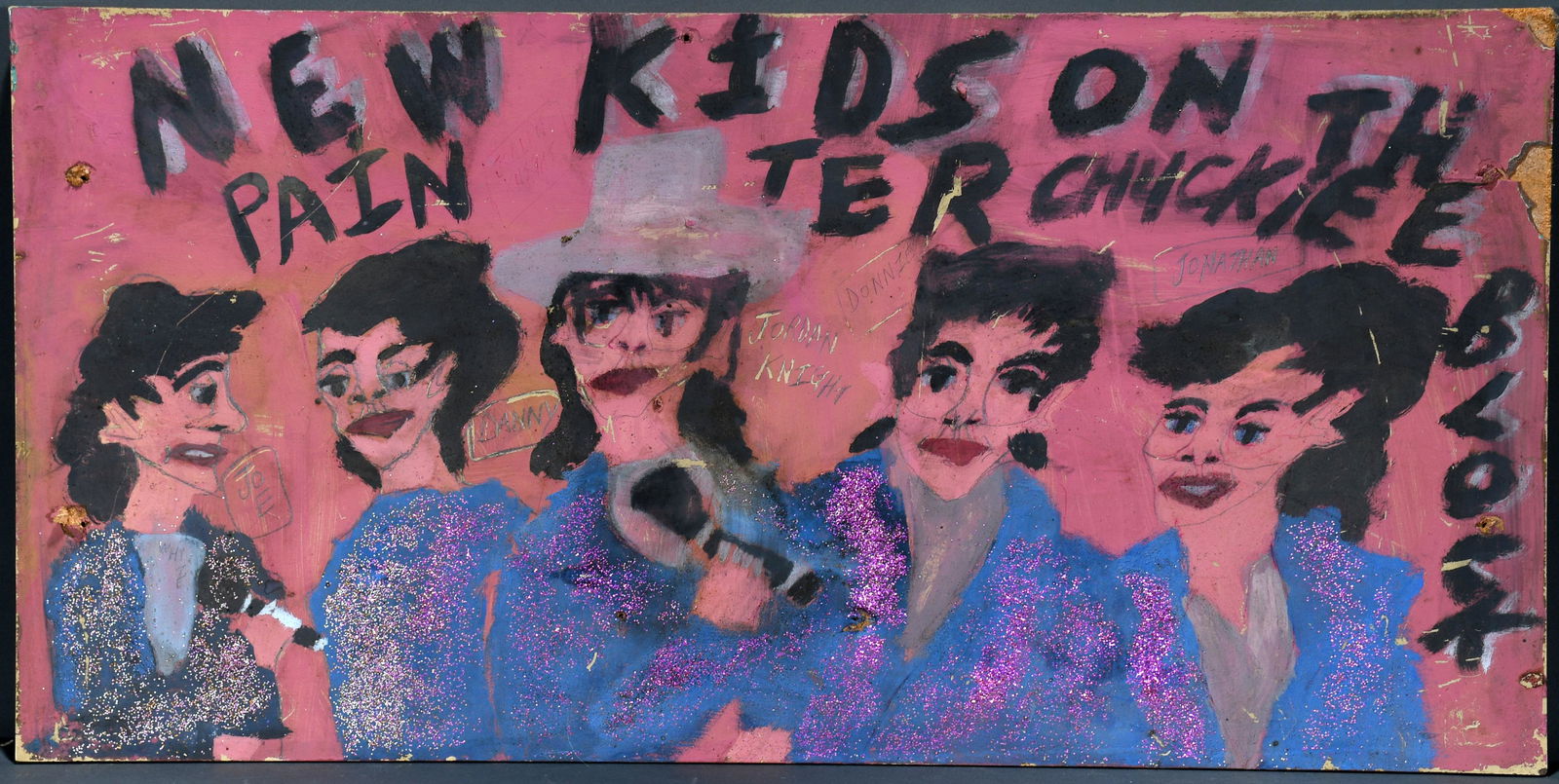 Artist Chuckie Williams. Michael Jackson & New Kids On The Block. (1 of 3)