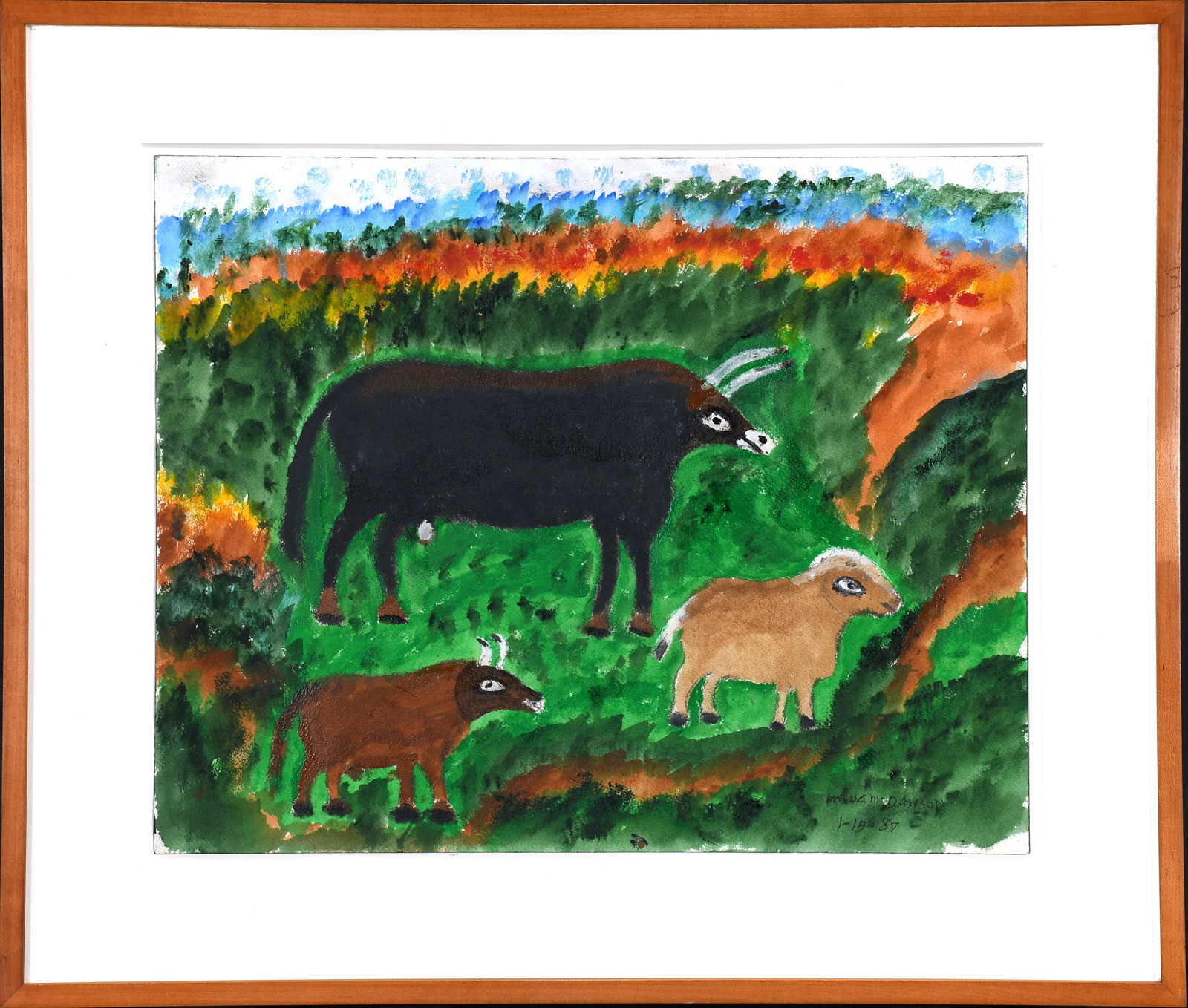 William Dawson. Bull and Cows. (1 of 3)