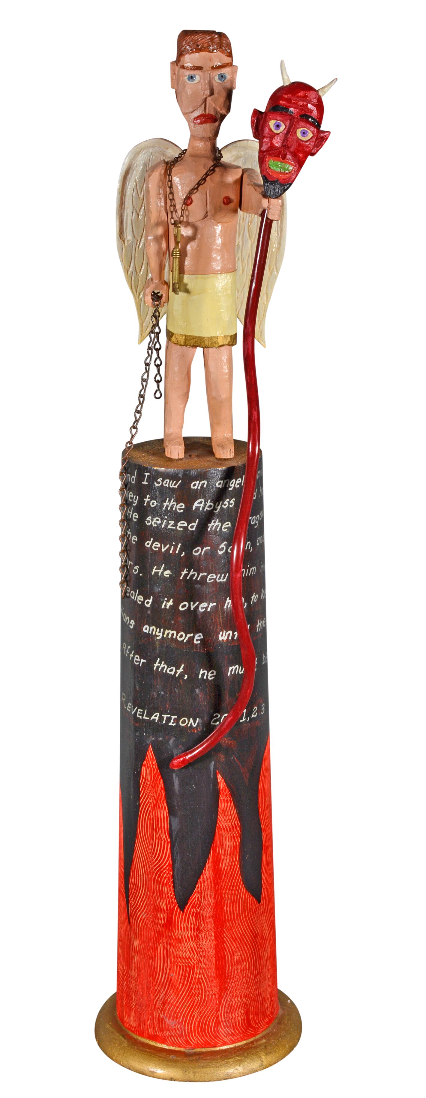 Tom 'Deacon Man' Steck. Revelations 20: 1,2,3. (1 of 8)