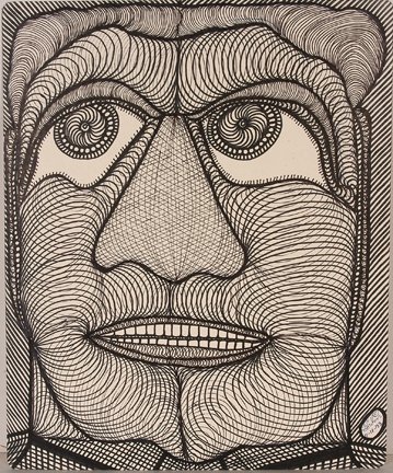 Ted Gordon. Total Well-Being.: Ted Gordon. Total Well-Being. 1993. Marker and ink on cardstock. Signed, dated and titled. Excellent condition. 14” w x 17”. Provenance: The George and Sue Viener Collection. Est. $400-600. Ship: 