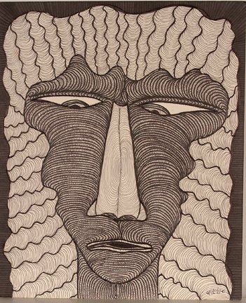 Ted Gordon. Man Hater.: Ted Gordon. Man Hater. 1987. Ink and marker on cardstock. Signed, titled and dated. Excellent condition. 14” w x 17”h. Provenance: The George and Sue Viener Collection. Est. $500-800. Ship: $35