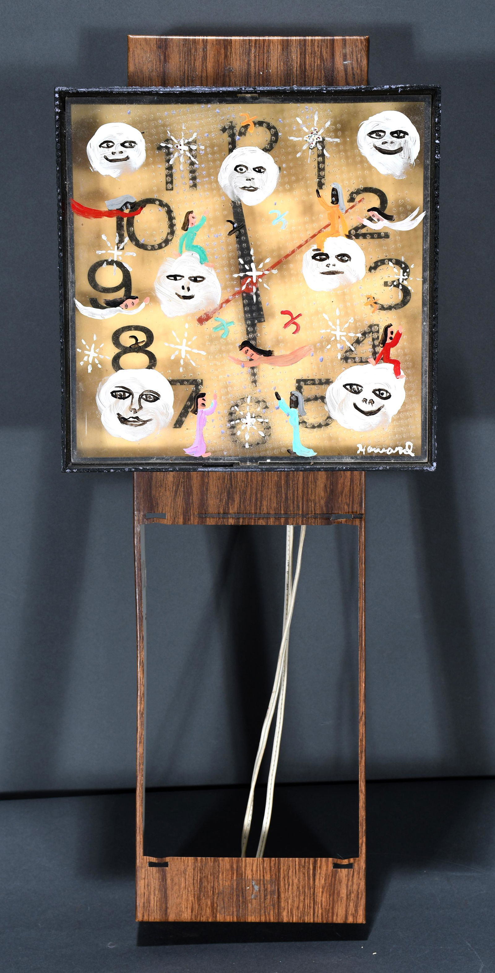 Howard Finster. Angel Clock. (1 of 5)