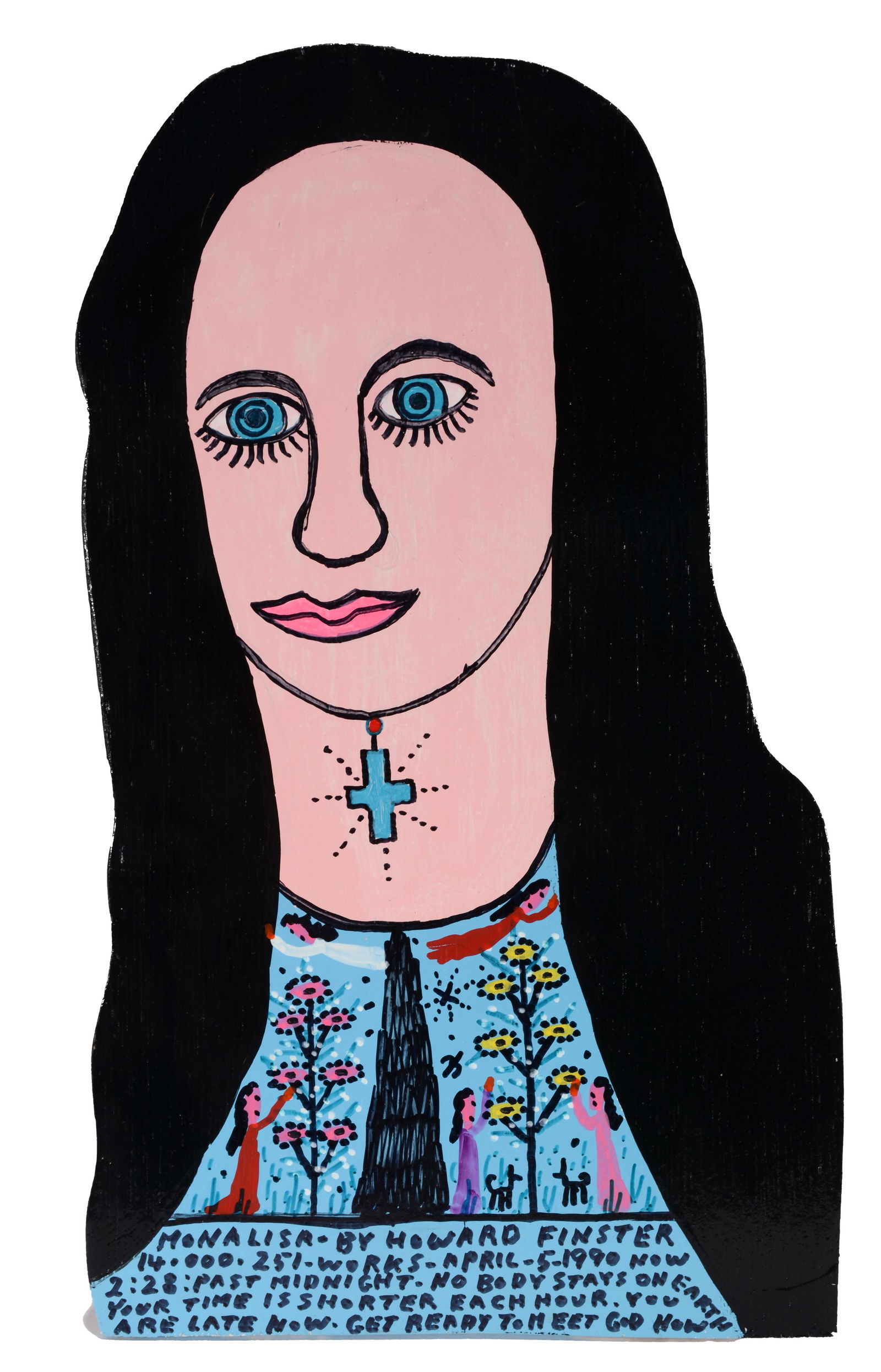 Howard Finster. Mona Lisa. (1 of 4)