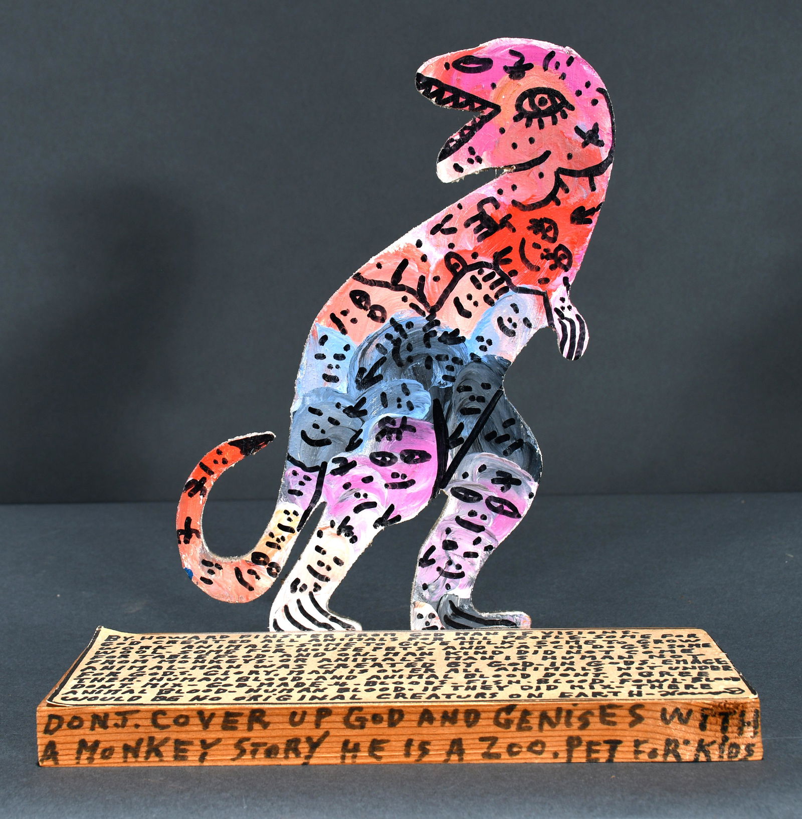 Howard Finster. T. Rex. (1 of 2)