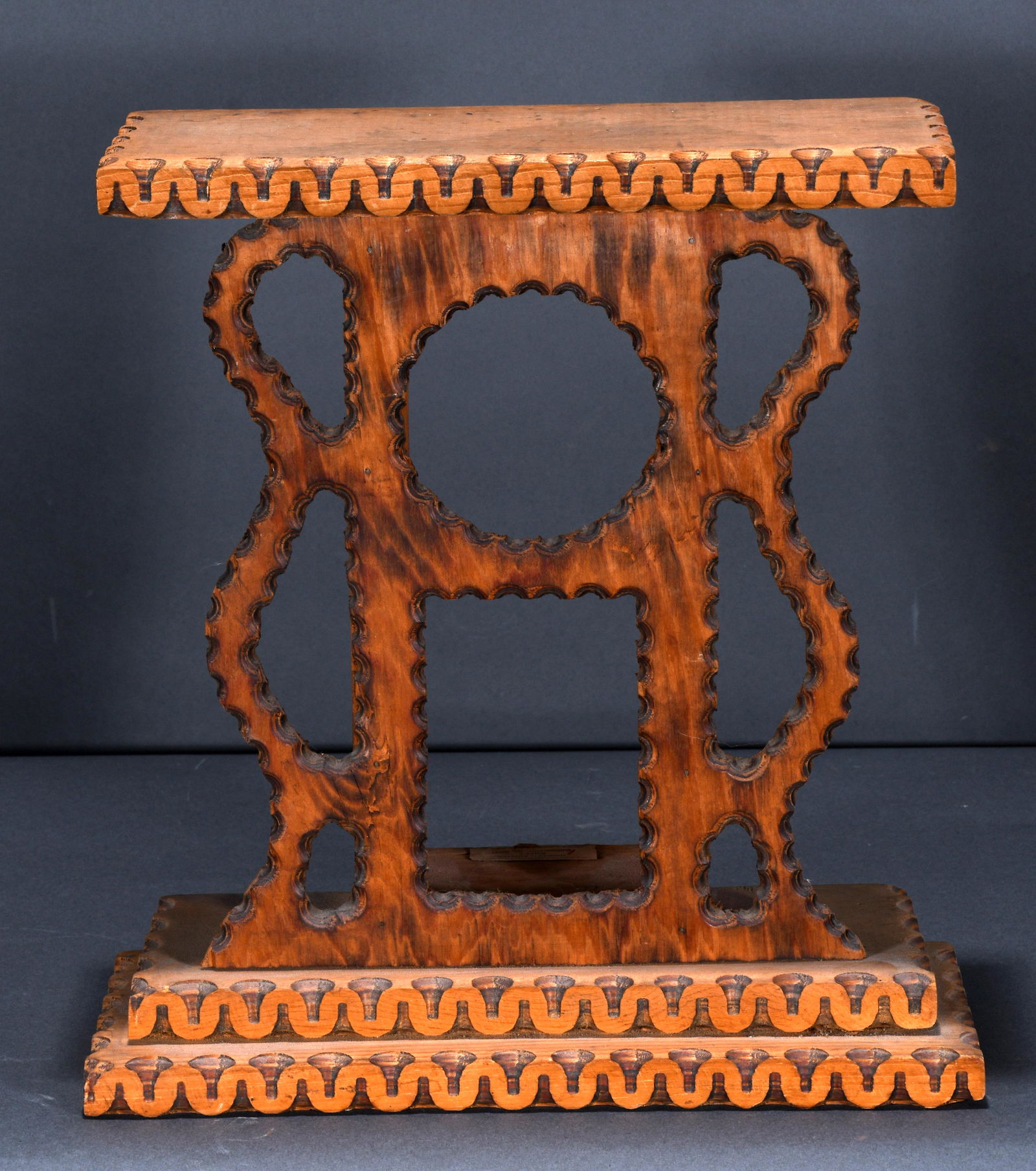 Howard Finster. Clock Case. (1 of 3)