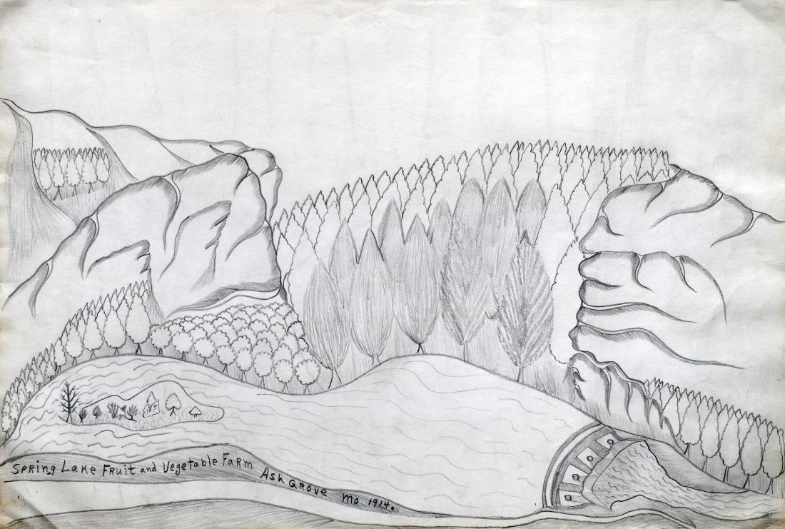 Joseph Yoakum. Spring Lake Farm Ashgrove MO 1914. (1 of 8)