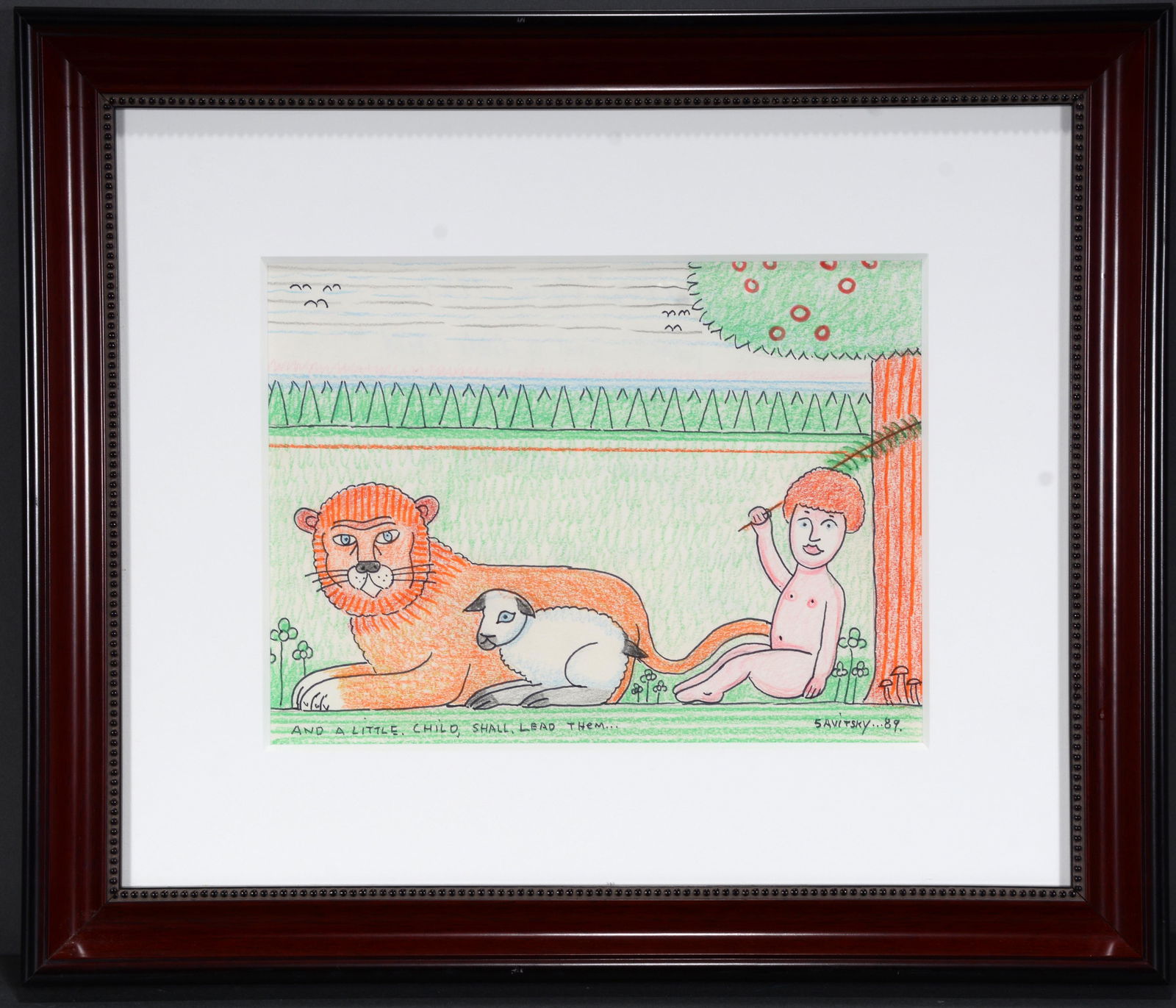 Jack Savitsky. Peaceable Kingdom. (1 of 3)