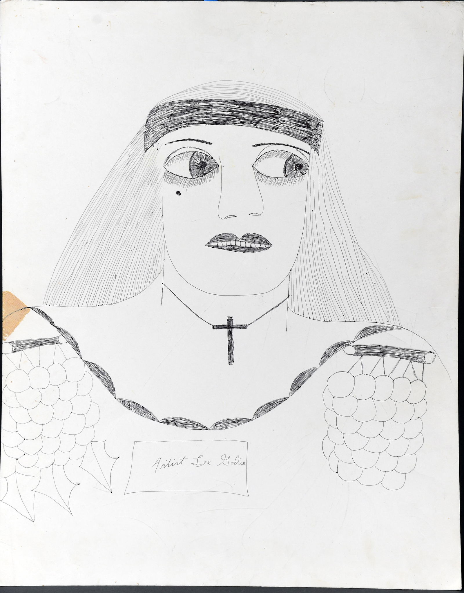 Lee Godie. Dbl Sided Hurry Spring & Portrait. (1 of 2)