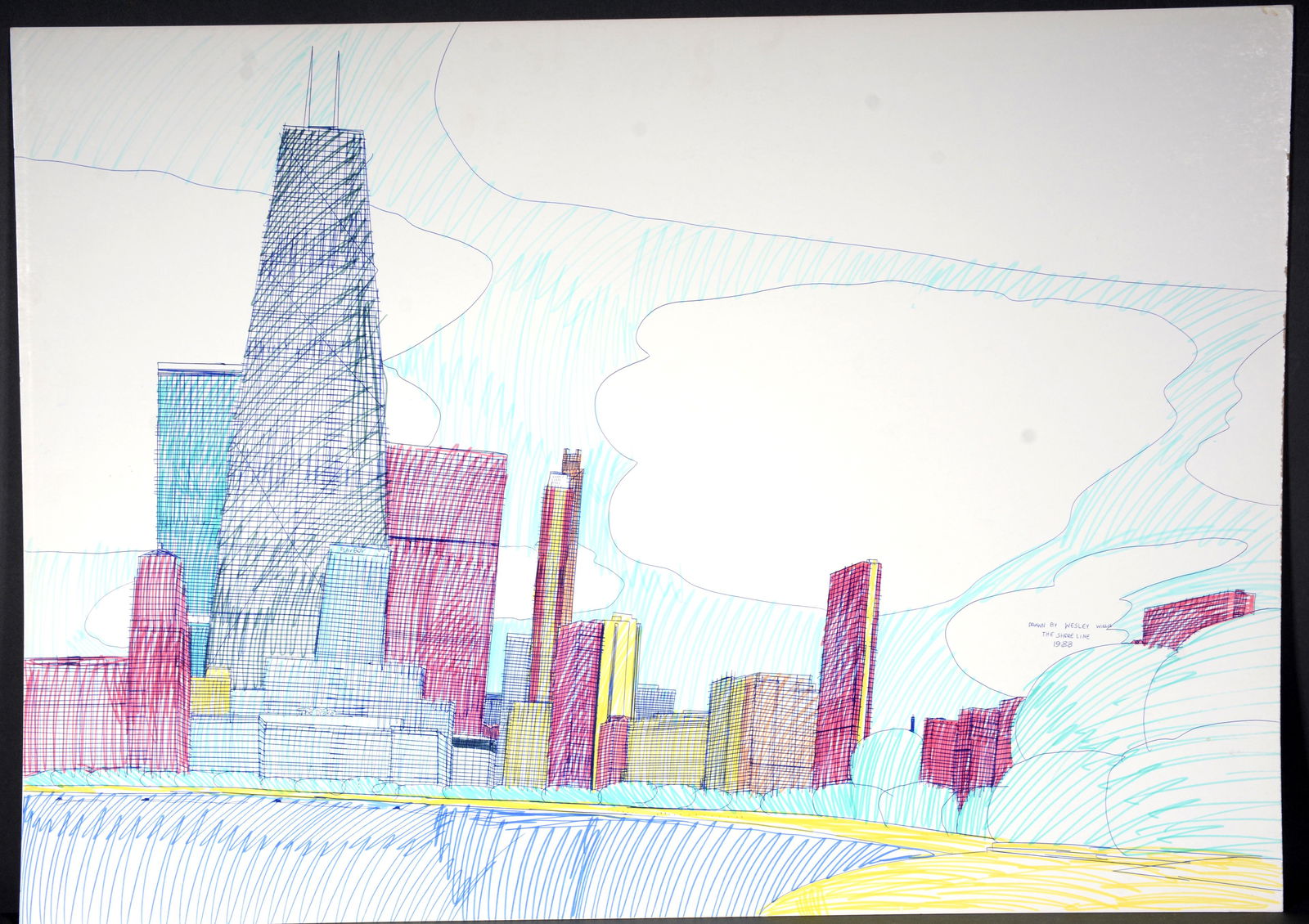 Wesley Willis. The Shoreline (B). (1 of 4)