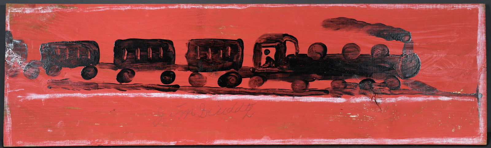 Jimmy Lee Sudduth. Train. (1 of 1)