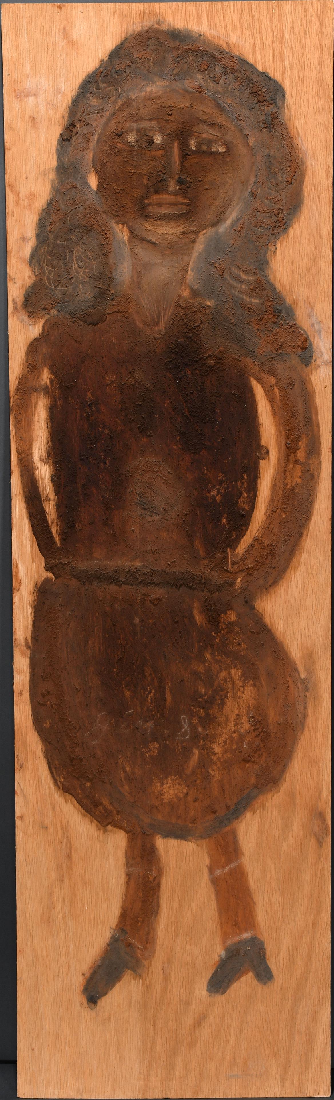 Jimmy Lee Sudduth. Mud Woman. (1 of 2)