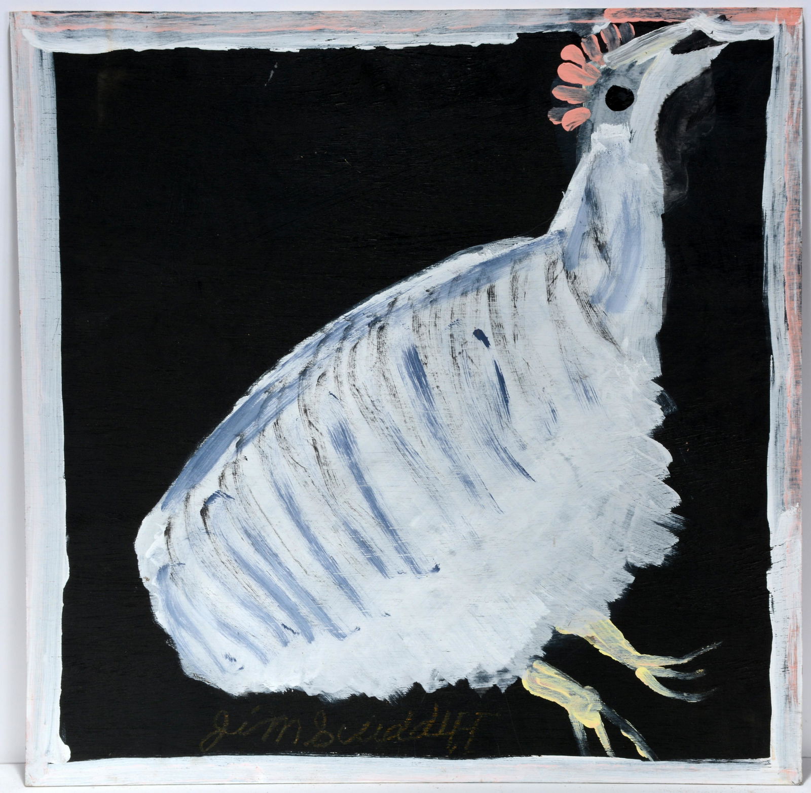 Jimmy Lee Sudduth. White Hen. (1 of 1)