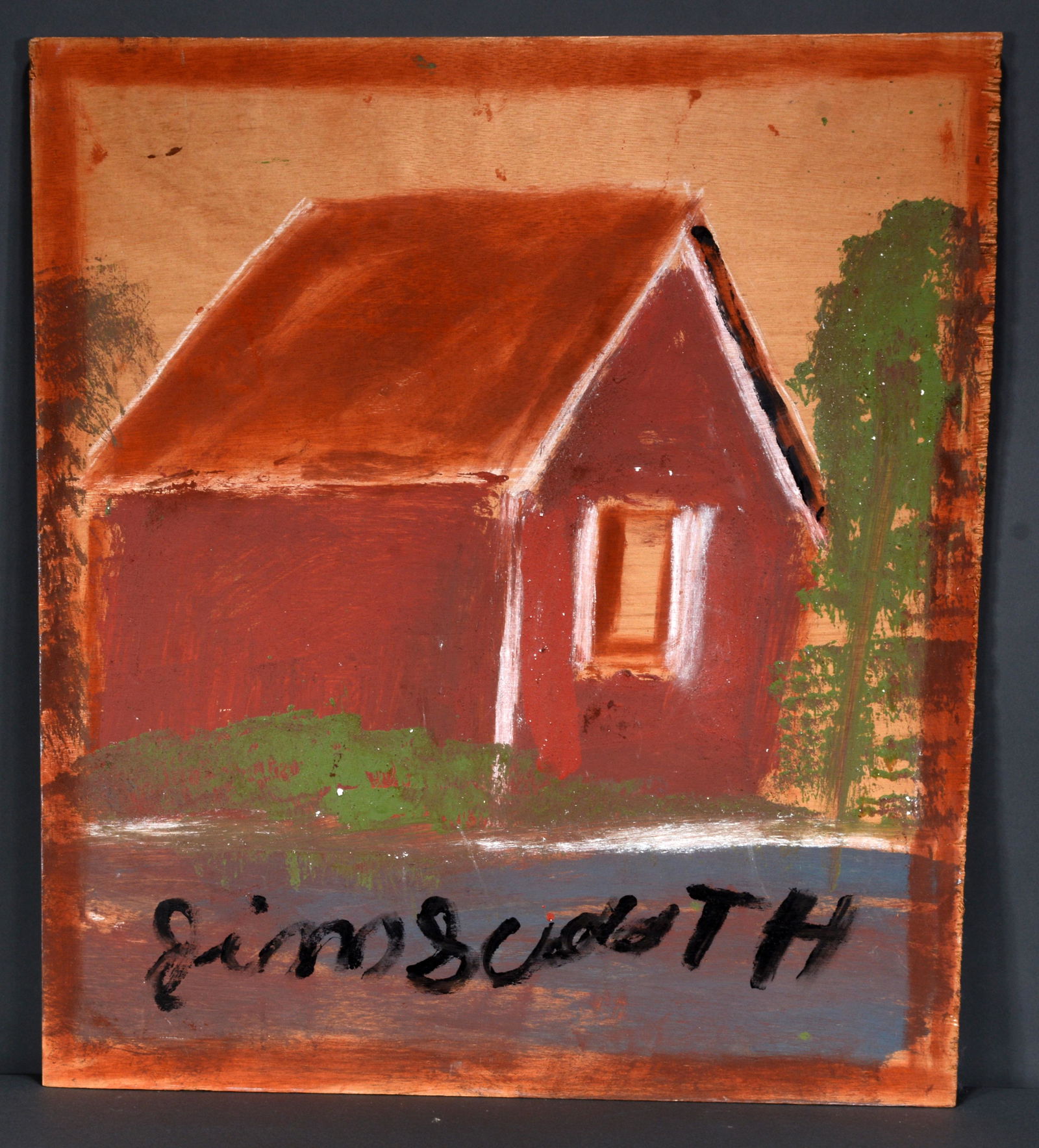 Jimmy Lee Sudduth. Small House. (1 of 2)