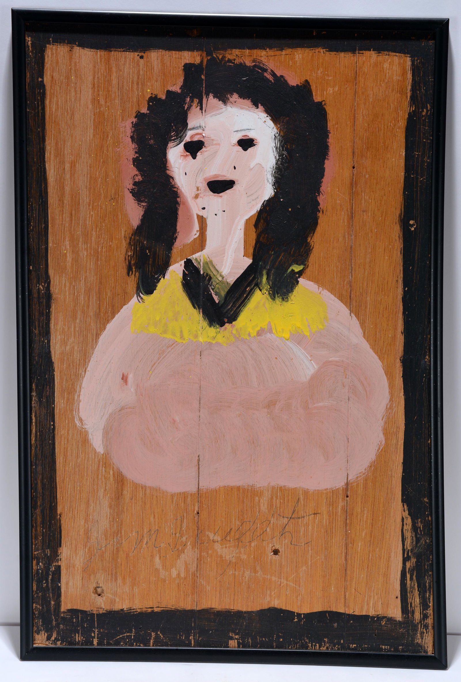 Jimmy Lee Sudduth. Woman's Portrait. (1 of 2)