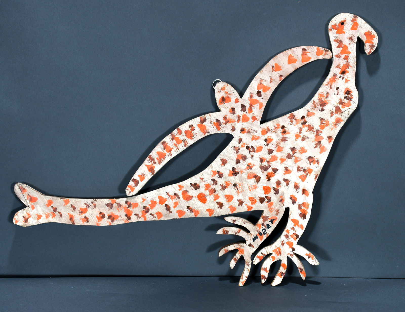 Mose Tolliver. Cut Out Bird. (1 of 2)