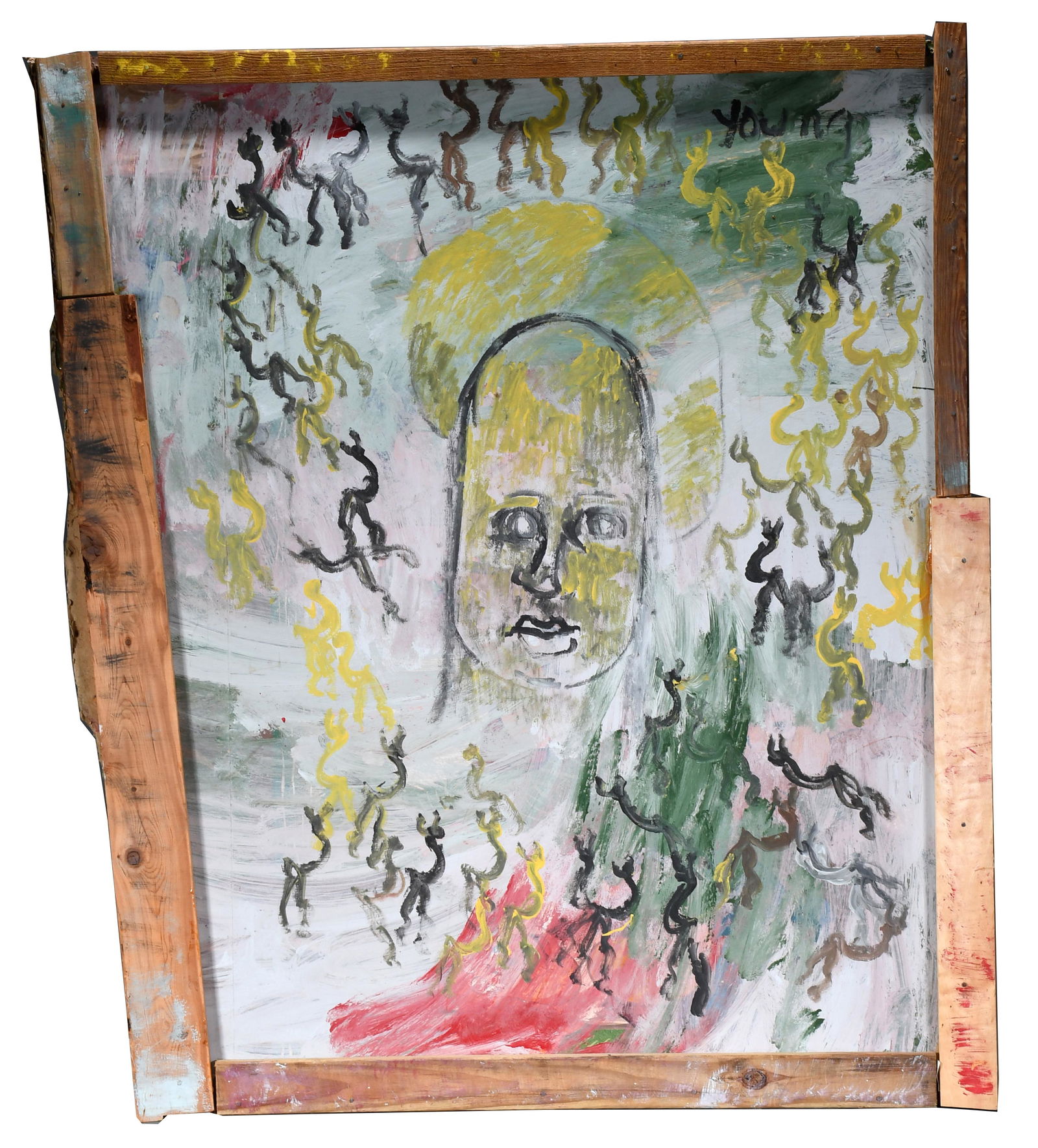 Purvis Young. Saint. (1 of 4)