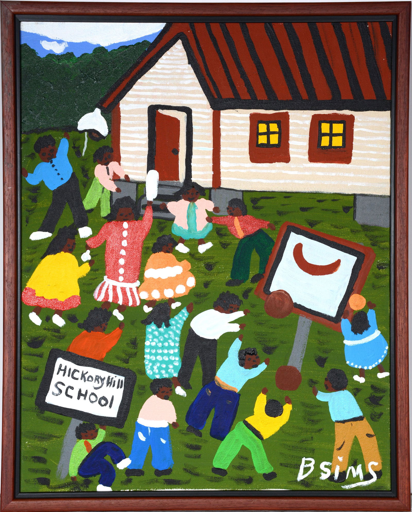 Bernice Sims. Hickory Hill School. (1 of 2)