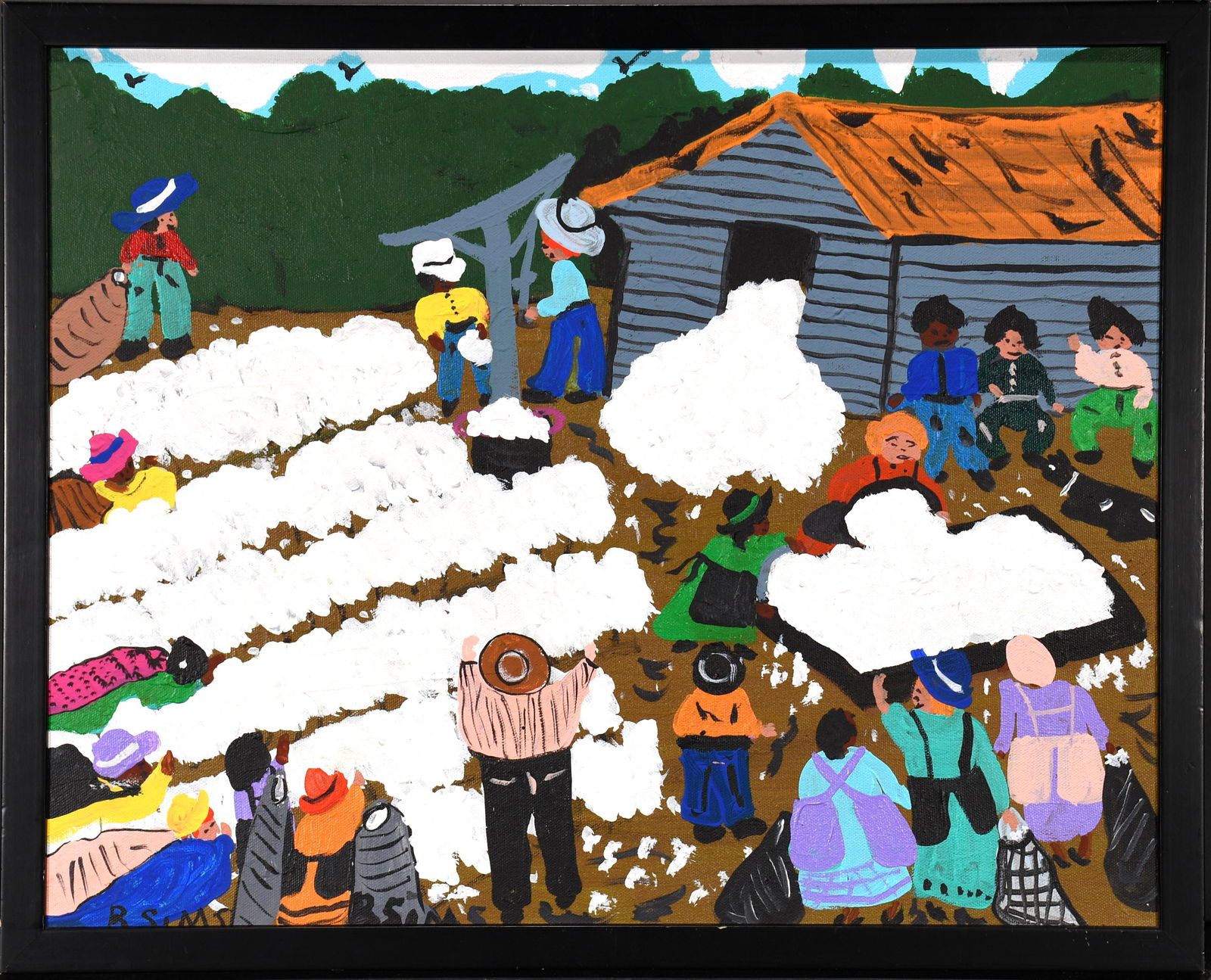 Bernice Sims. Cotton Patch. (1 of 2)