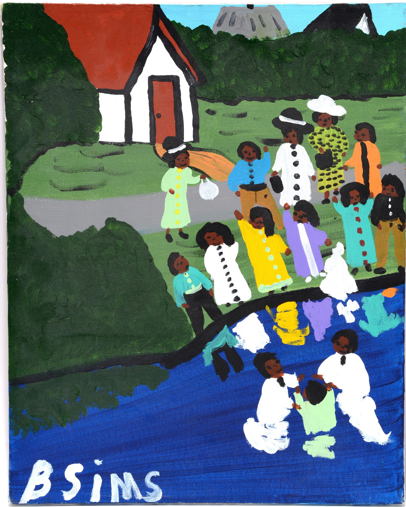 Bernice Sims. Baptism. (1 of 1)