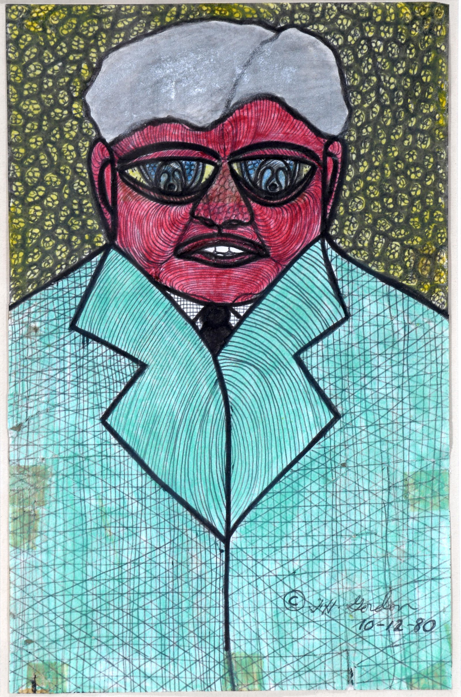 Ted Gordon. Man In Green Suit. (1 of 3)