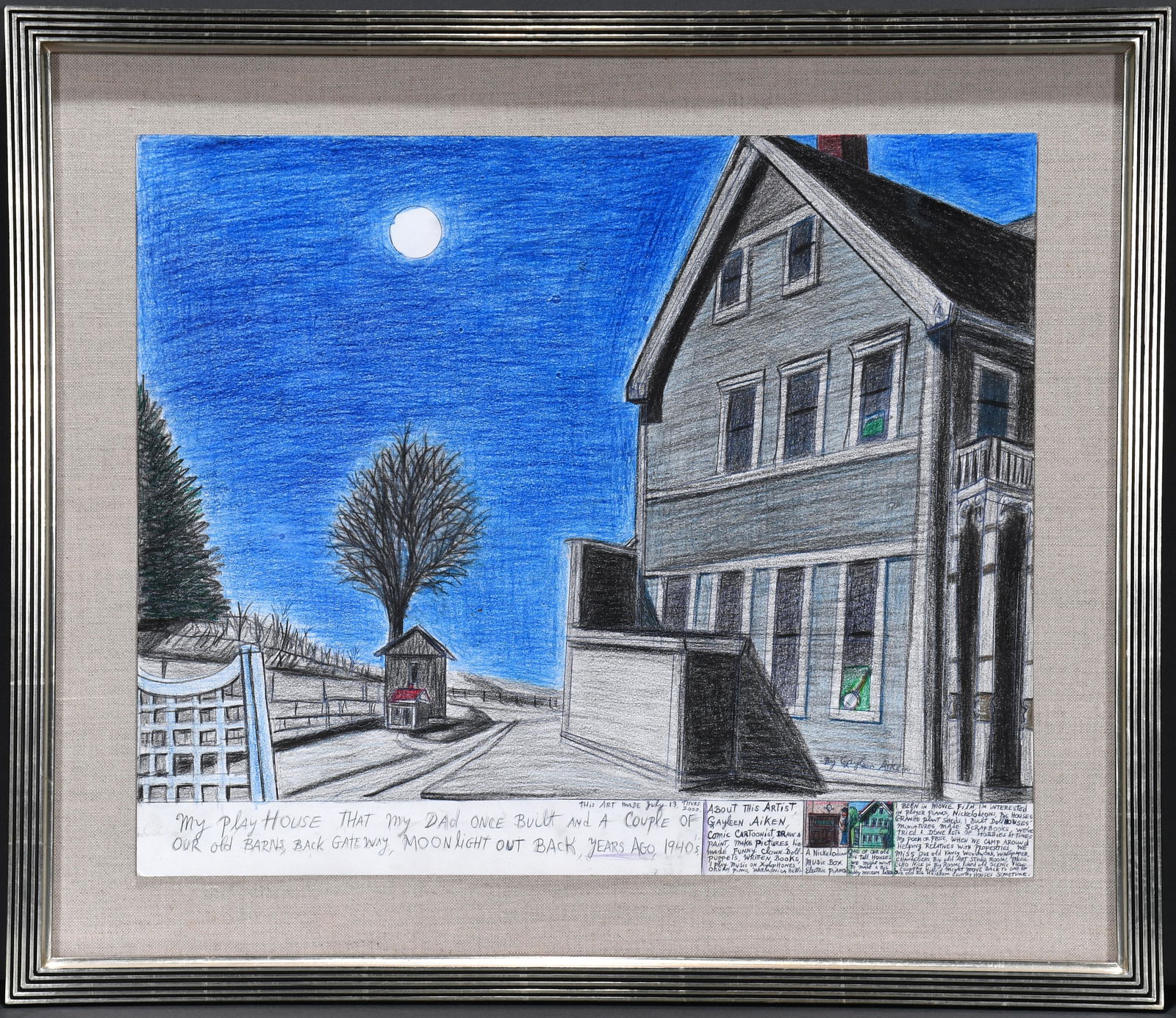 Gayleen Aiken. My Play House That My Dad Built. (1 of 6)