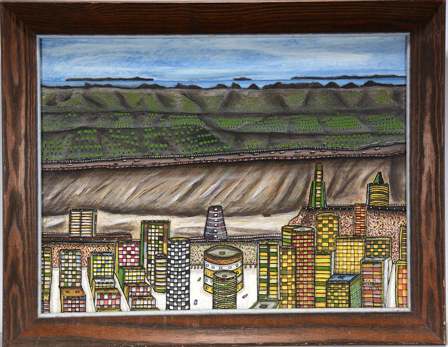 Alex Maldonado. Orchard Across Highway. (1 of 2)