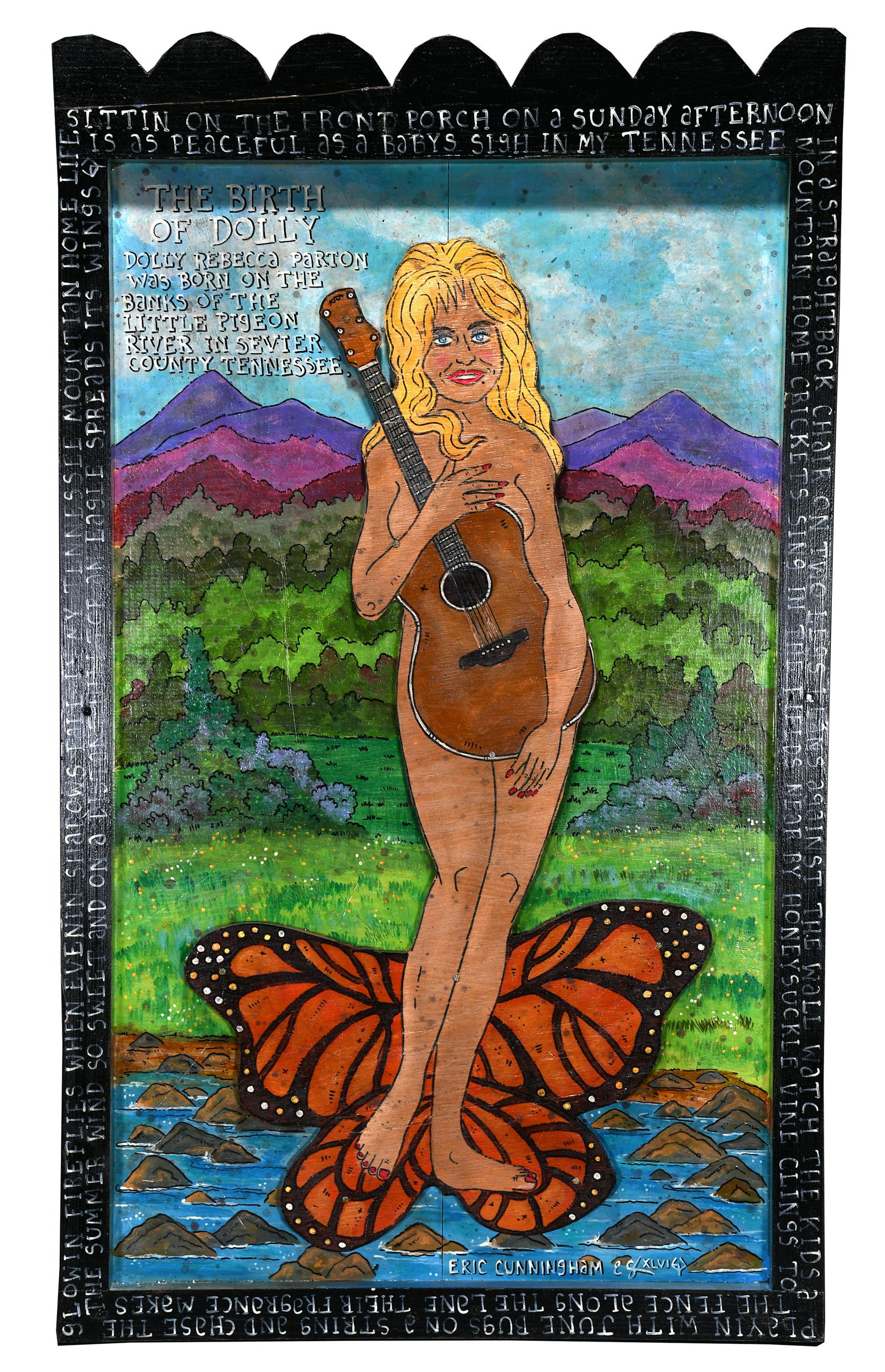 Eric Cunningham. Birth of Dolly Parton. (1 of 5)