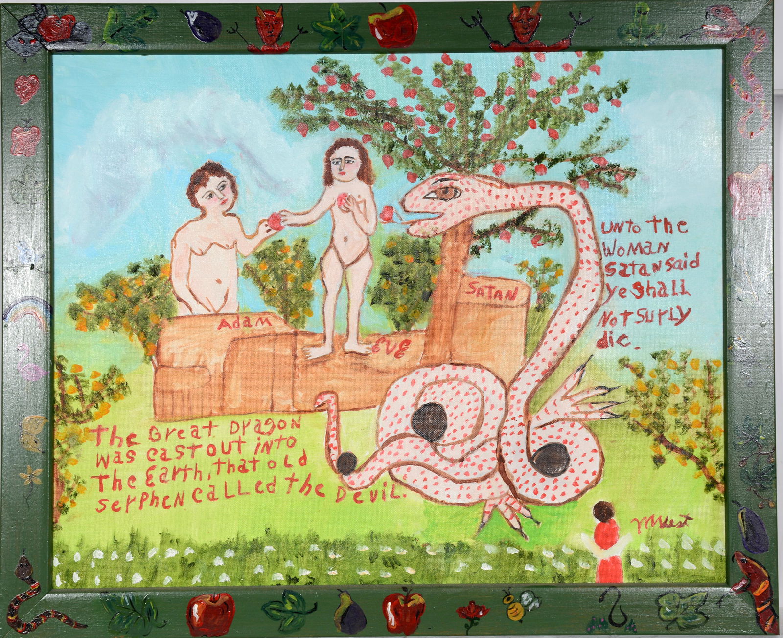 Myrtice West. Adam and Eve. (1 of 3)