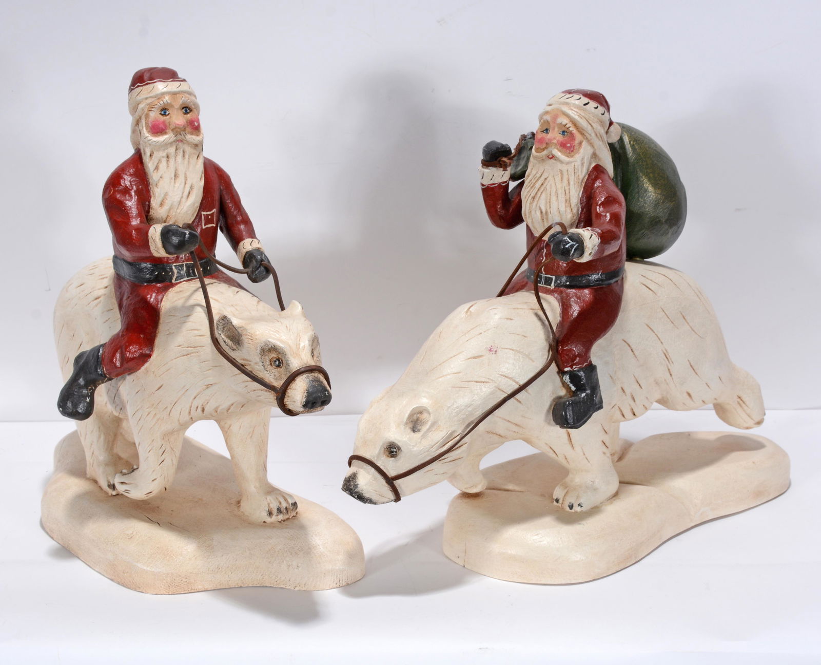 Casey Edward. Santas Riding Polar Bear. (1 of 2)