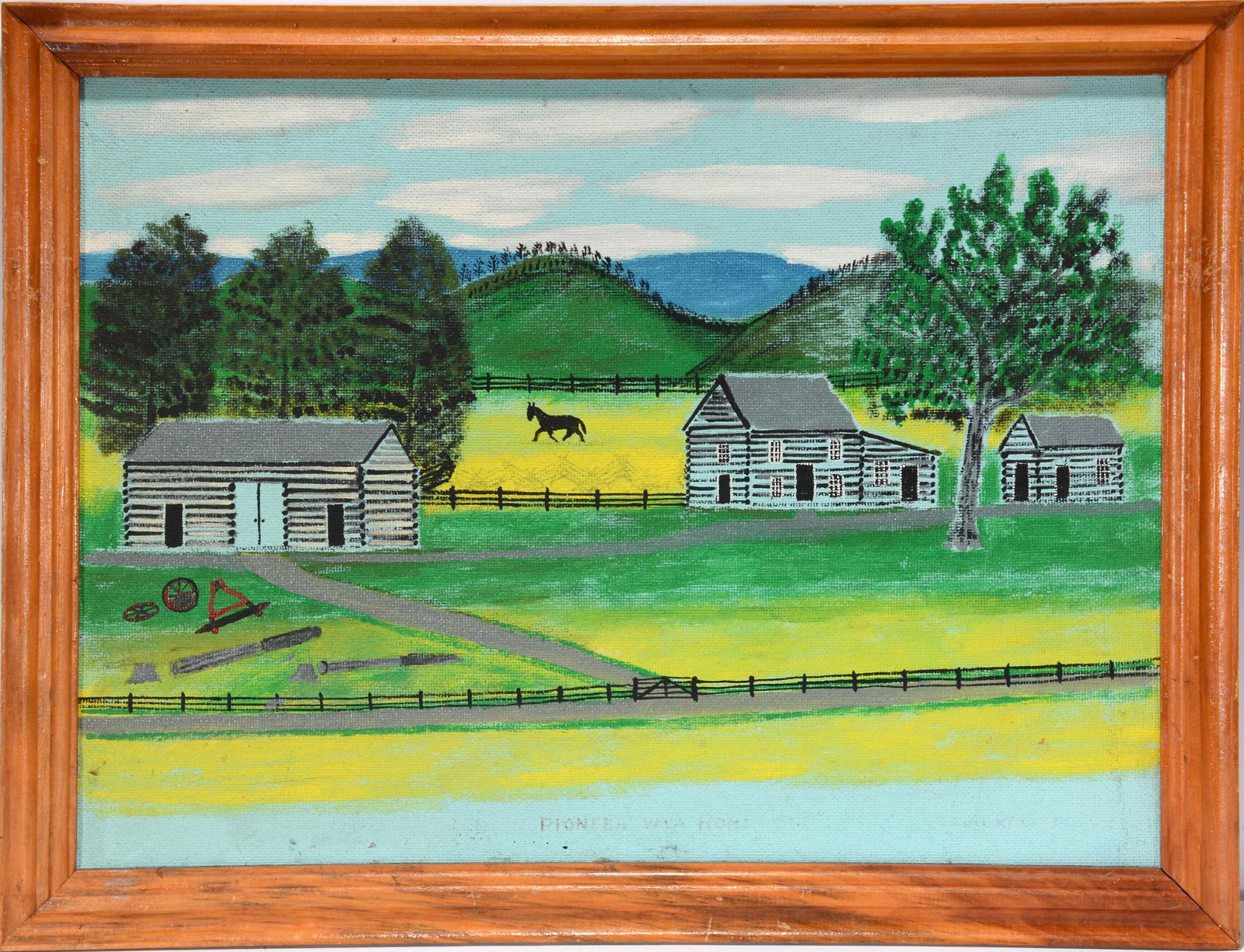 J.T. Rexrode. Pioneer At His W.V. Home. (1 of 1)