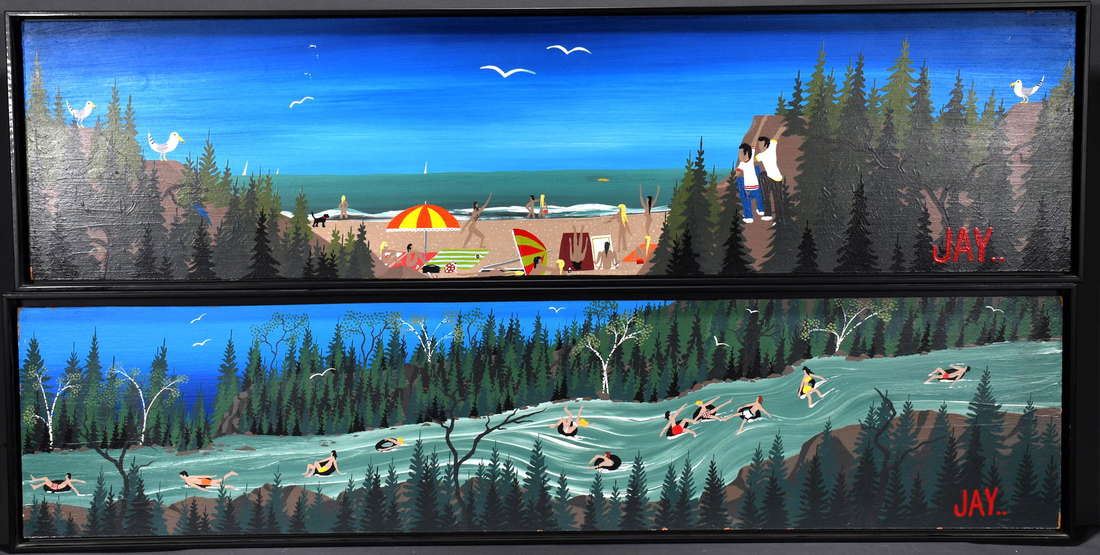 Jay Adams. River and Beach Scenes. (1 of 5)