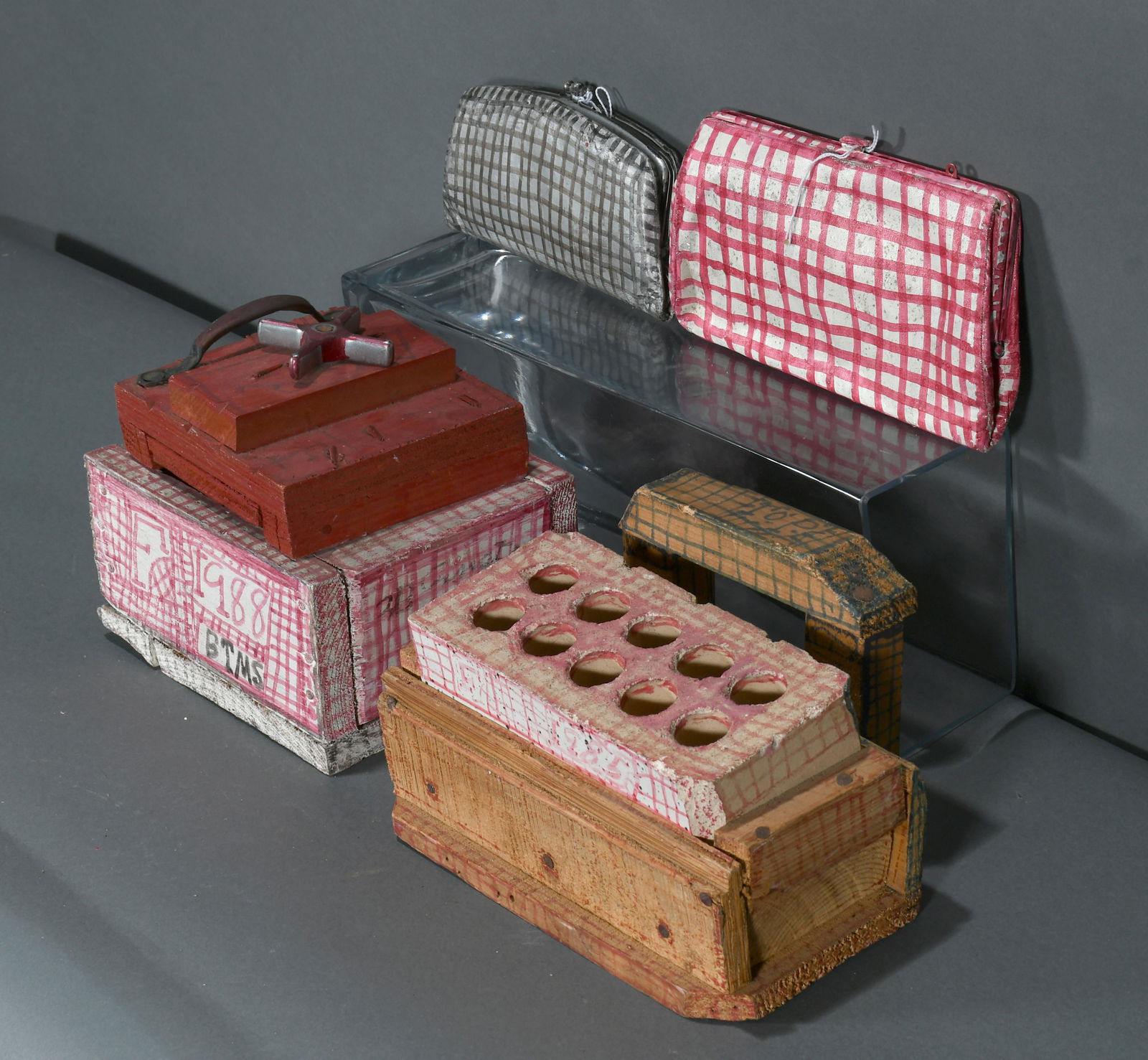 Z.B. Armstrong. Boxes, Bricks, Purses, Calendar. (1 of 3)
