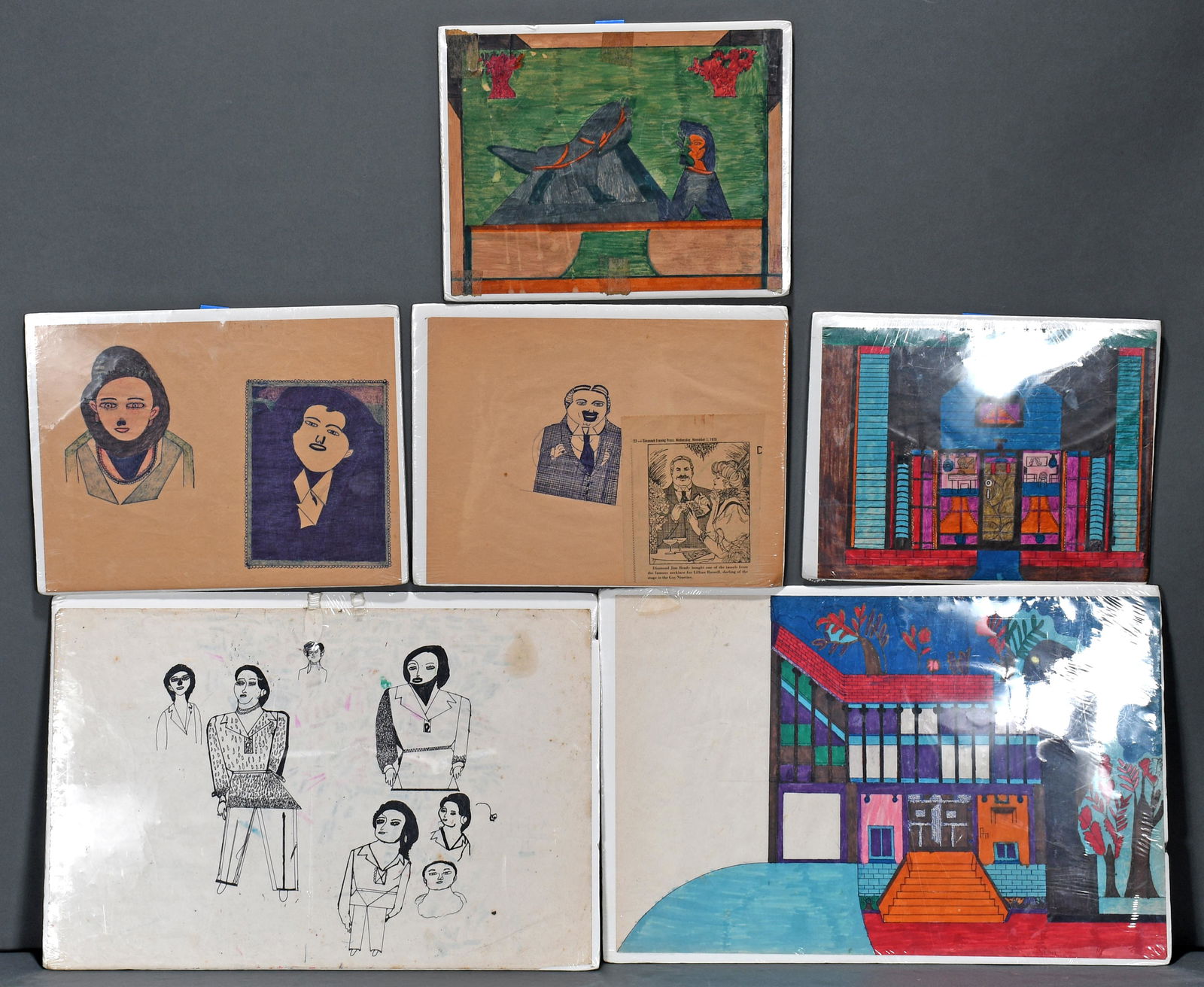 Robert Lindsey Walker. Six Works. (1 of 5)