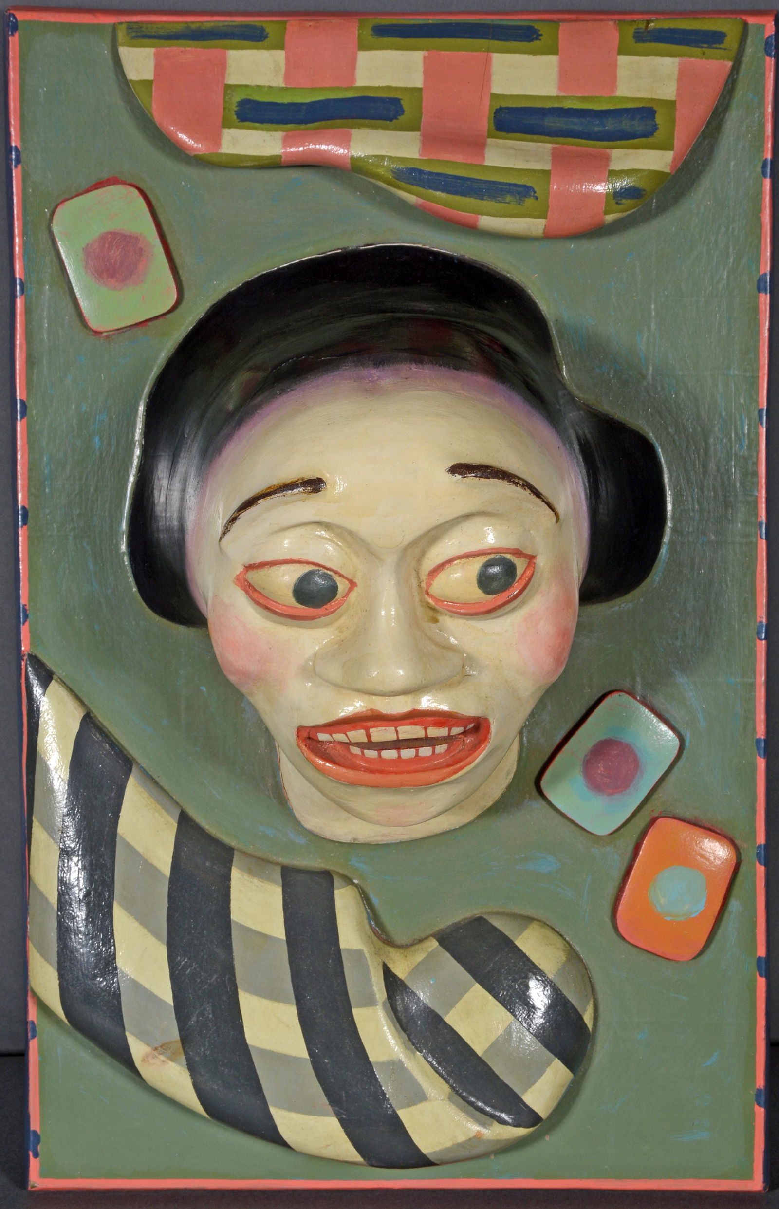 Gregory Gorby. Face Plaque. (1 of 4)