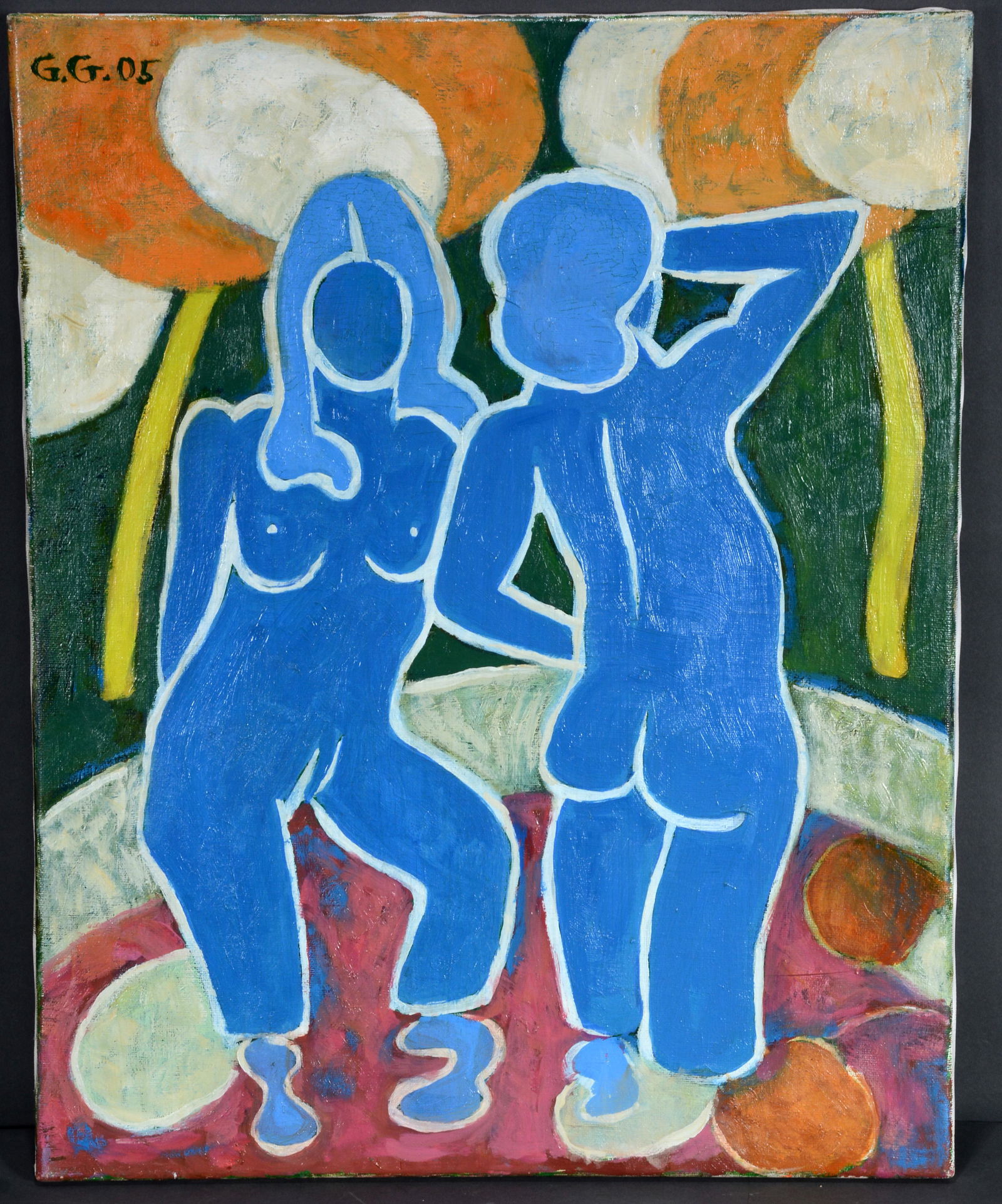 Gregory Gorby. Blue Nudes. (1 of 3)