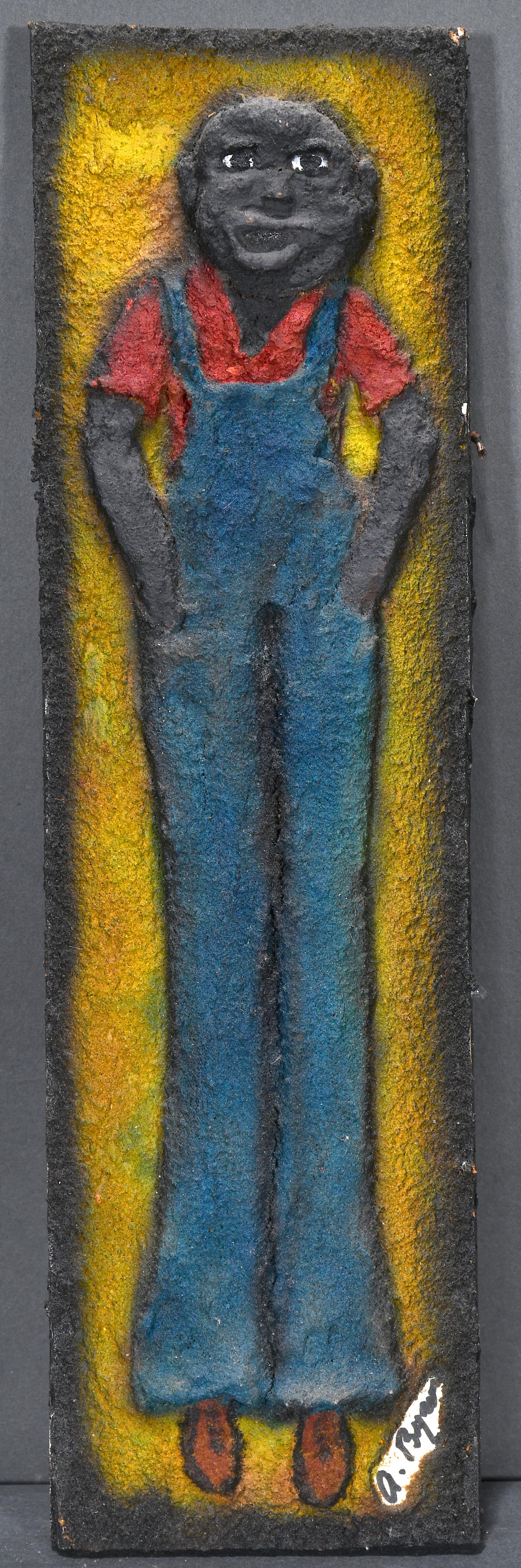 Archie Byron. Man In Overalls. (1 of 2)