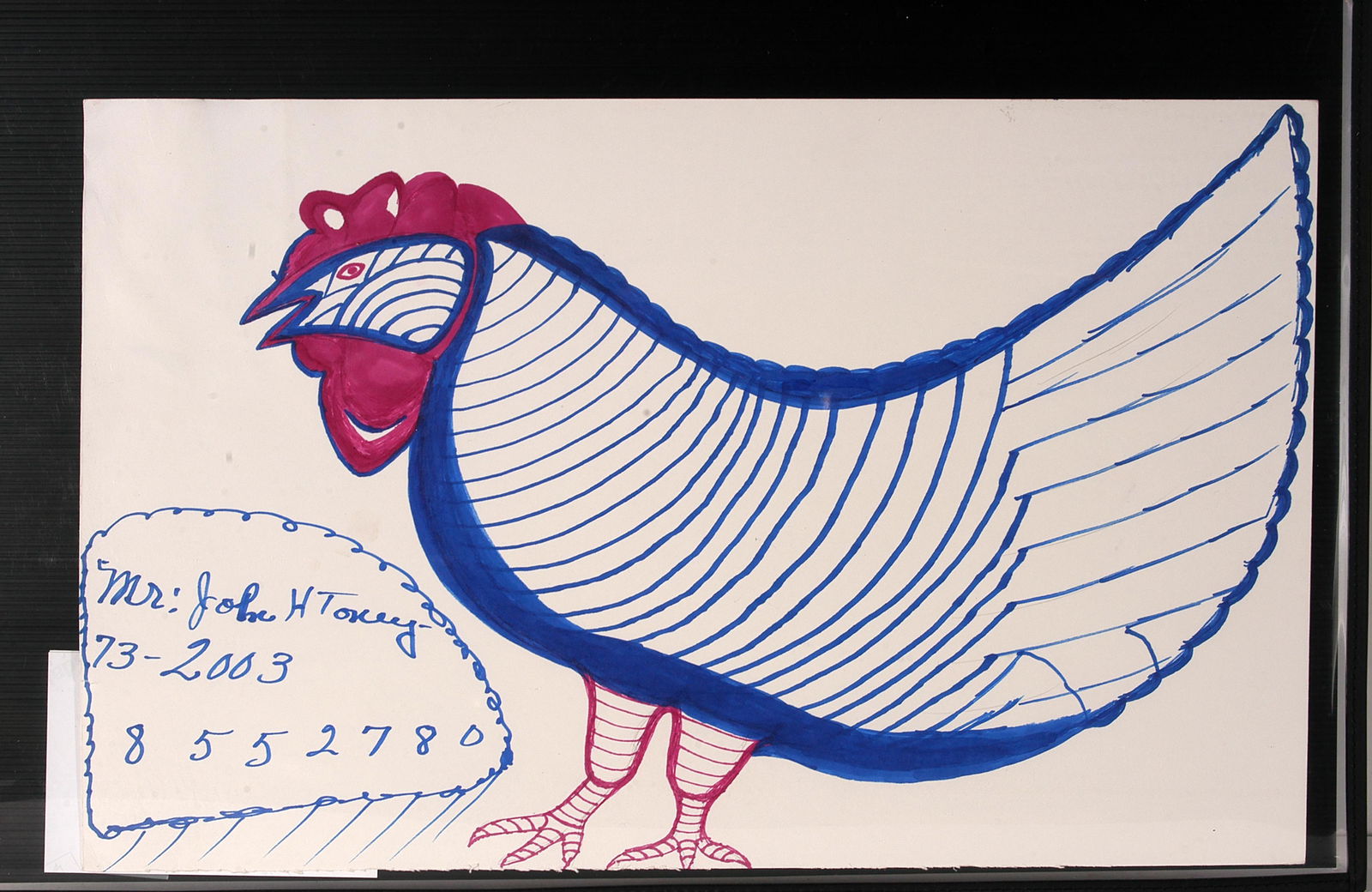 John Toney. Hen Wants To Start Laying. (1 of 1)