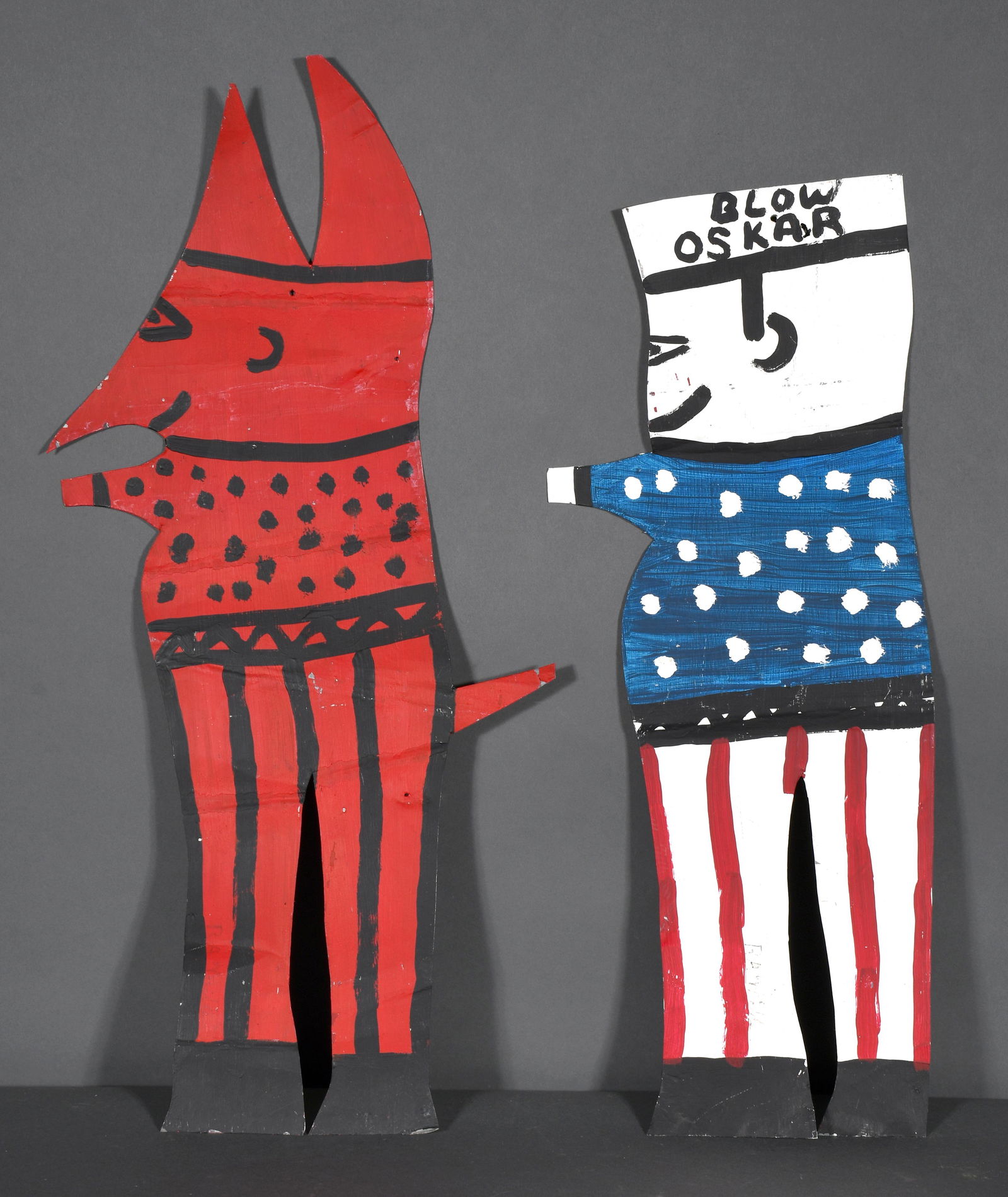 R.A. Miller. Devil and Blow Oskar. (1 of 1)