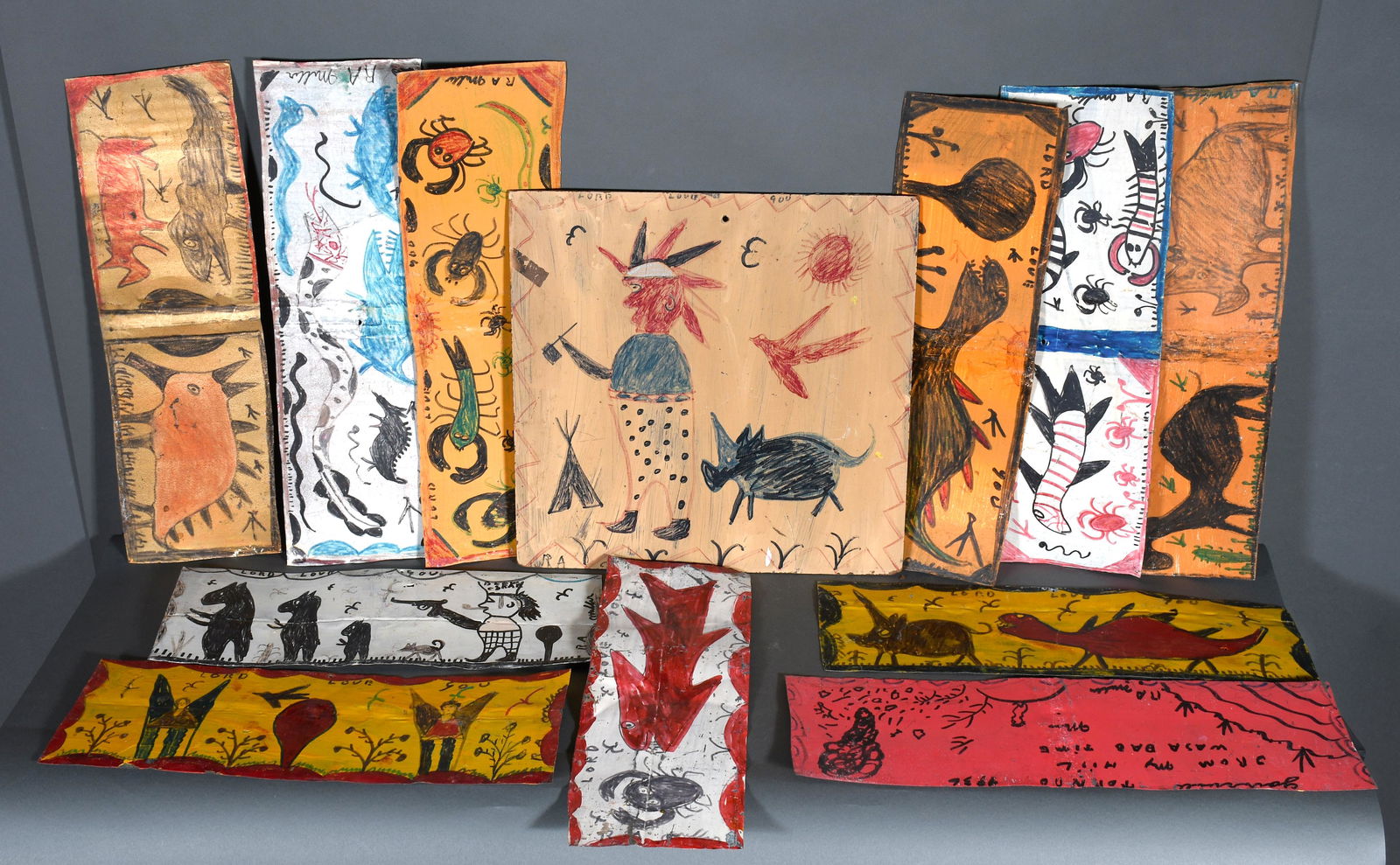 R.A. Miller. 12 Paintings. (1 of 3)