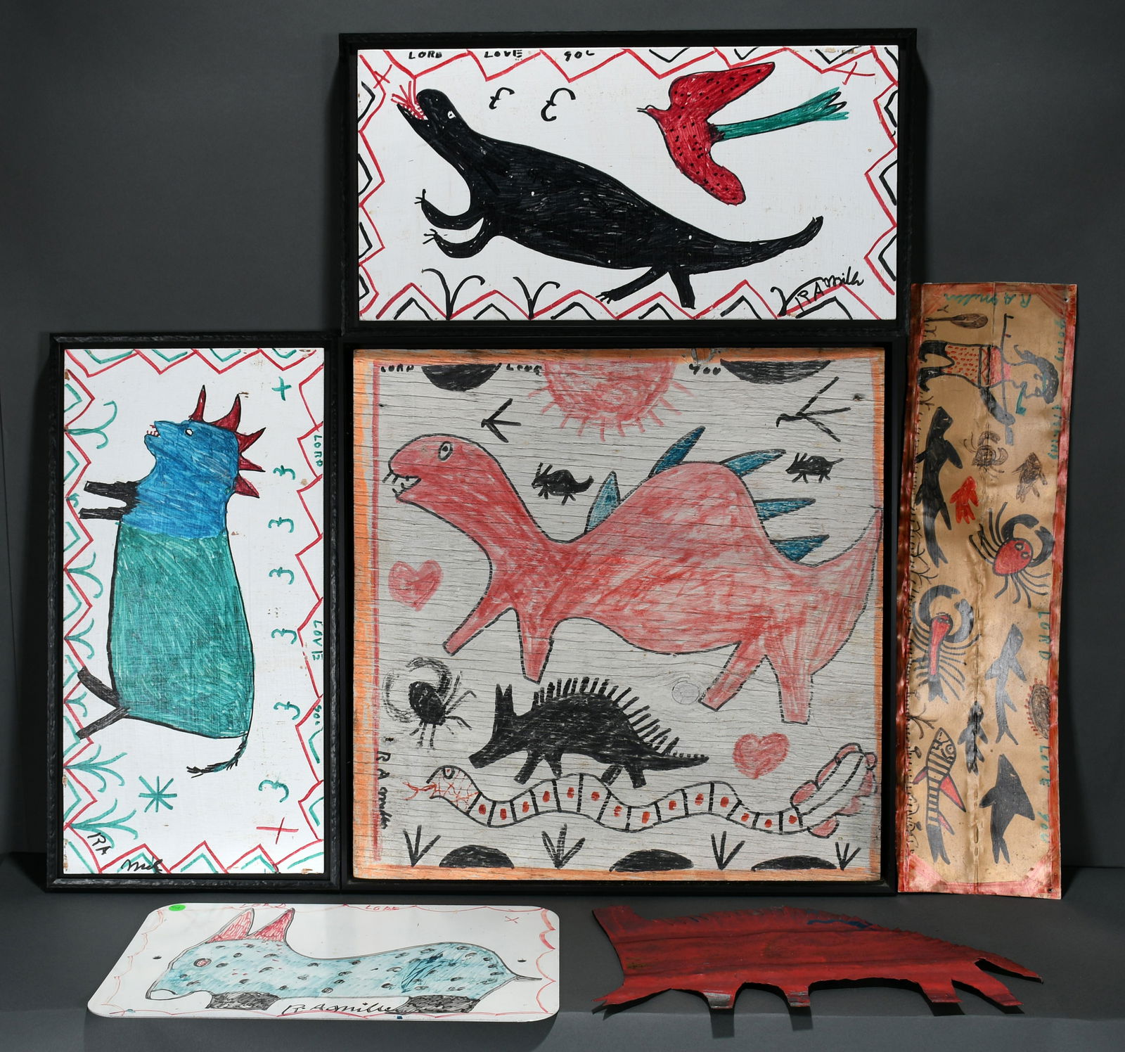 R.A. Miller. Six Original Works. (1 of 1)