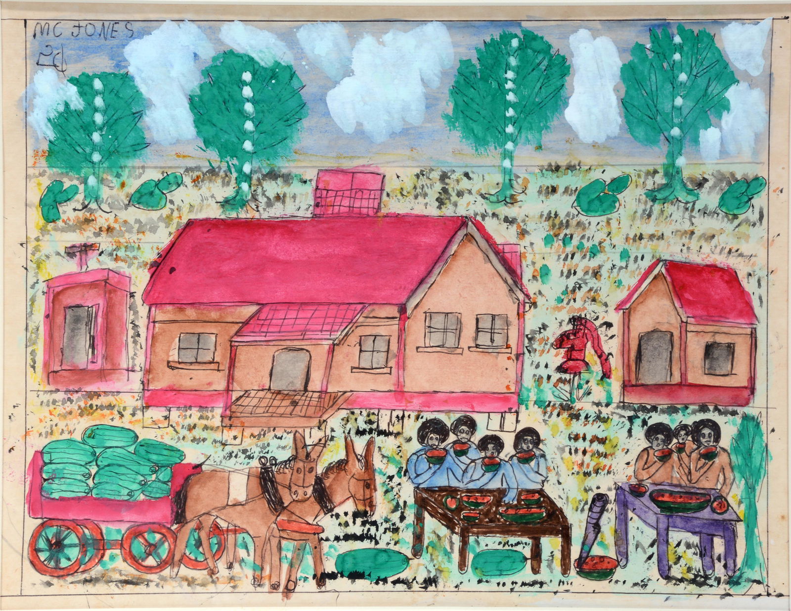 M.C. Jones. Watermelon Harvest. (1 of 4)