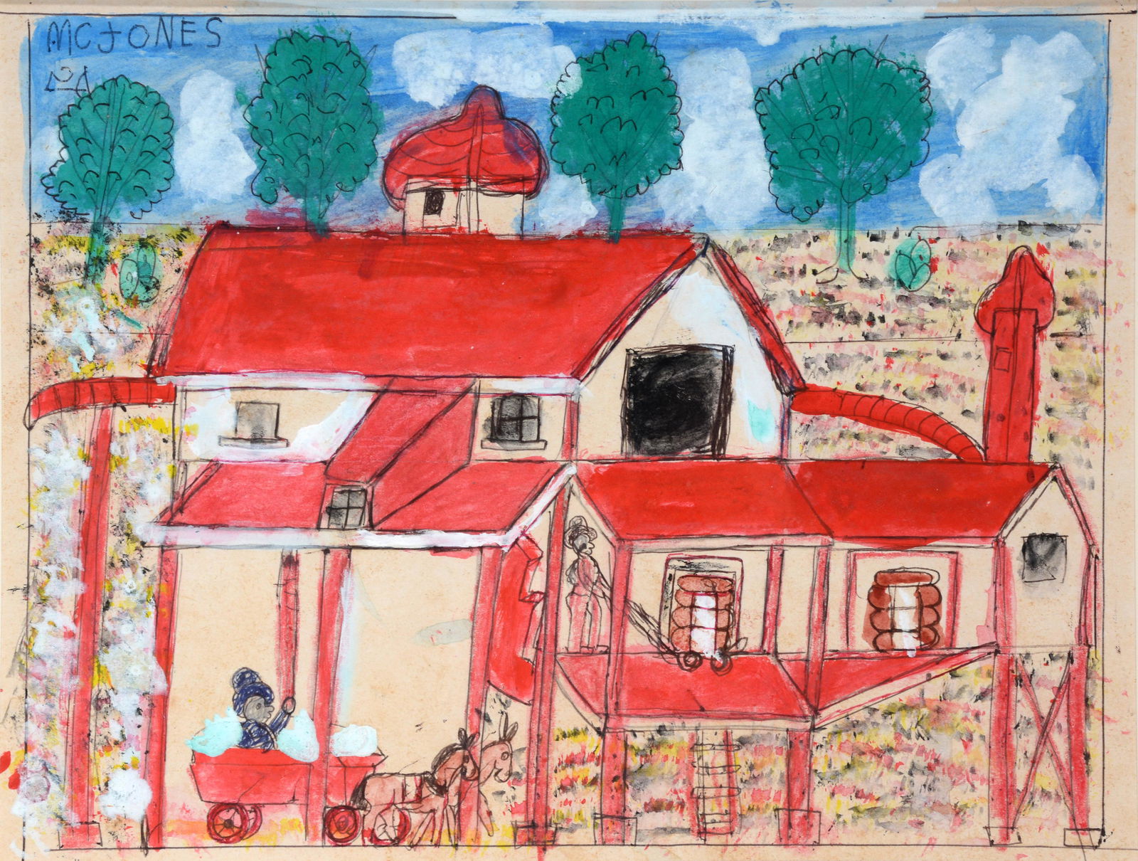 M.C. Jones. Cotton House. (1 of 3)