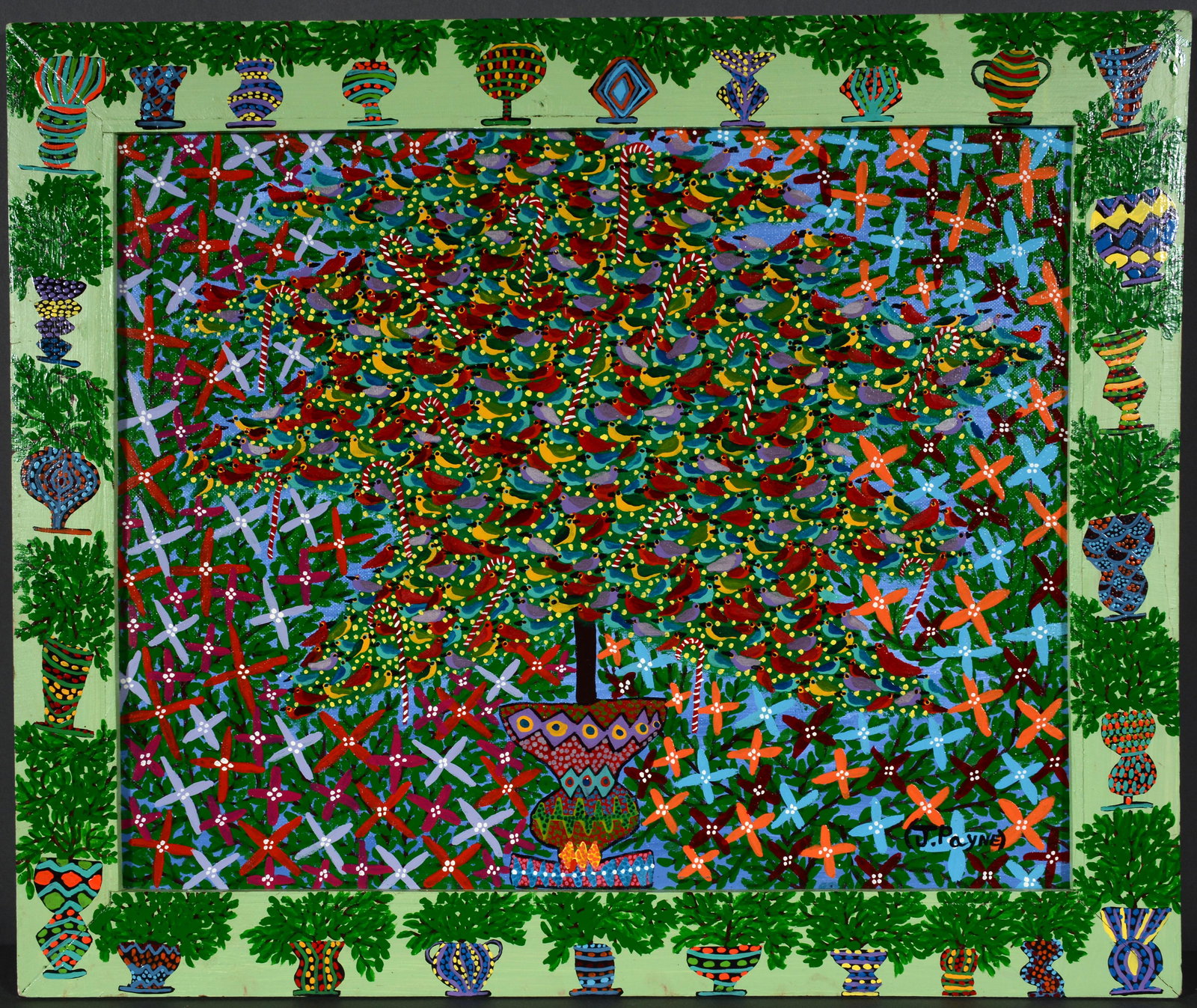 Jeff Payne. Tree Full Of Birds. (1 of 3)