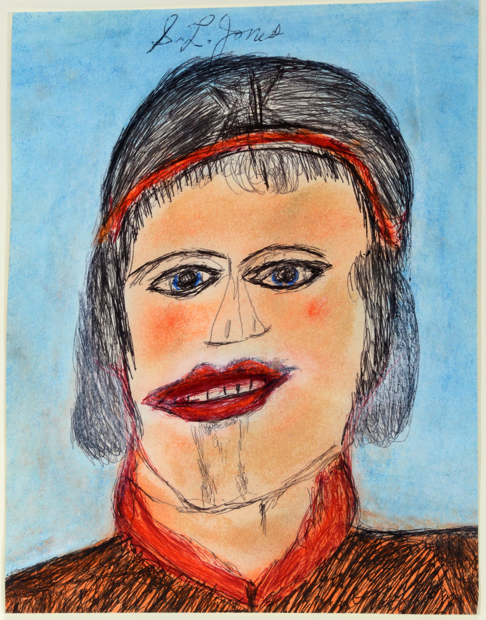 S.L. Jones. Small Portrait. (1 of 2)