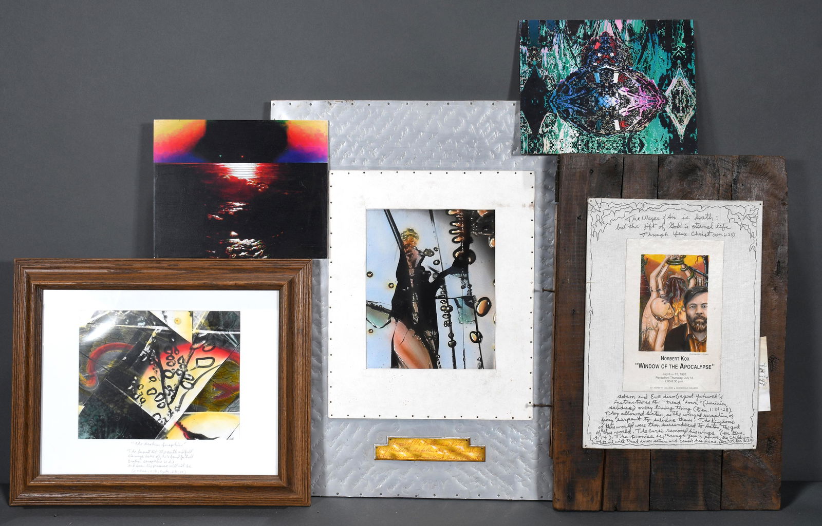 Norbert Kox. 5 Photos & Mixed Media. (1 of 1)