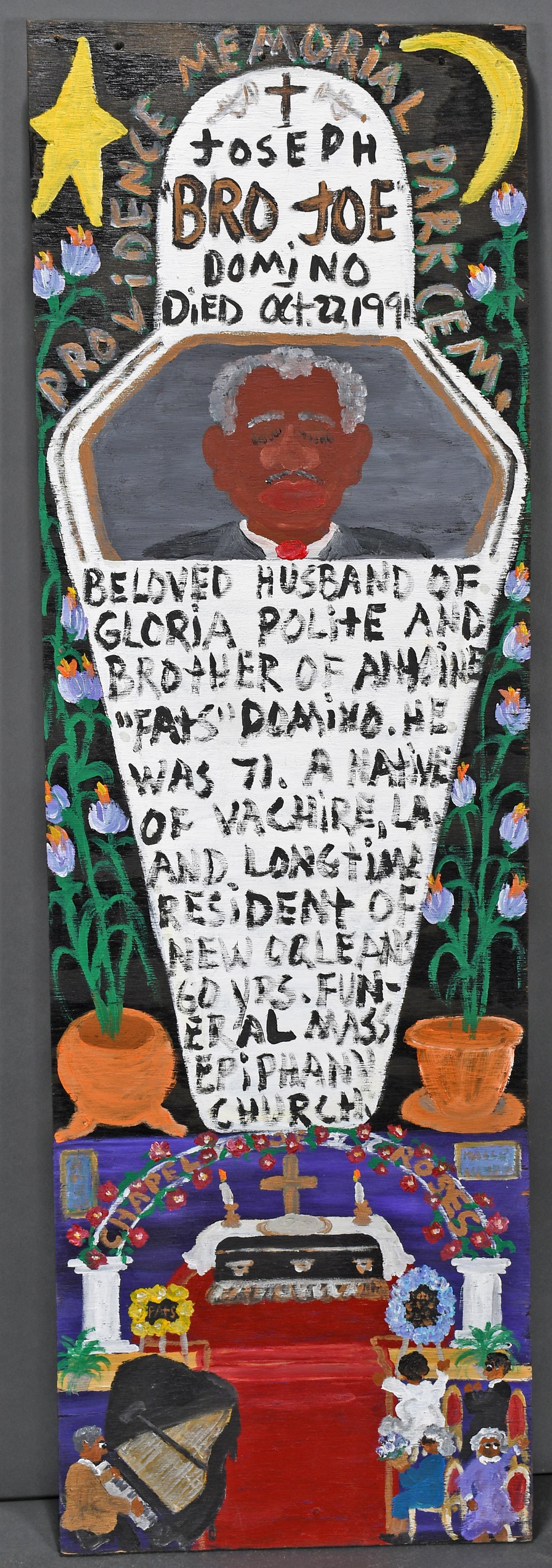 St. James Boudrot. Joseph 'Bro Joe' Domino. (1 of 2)